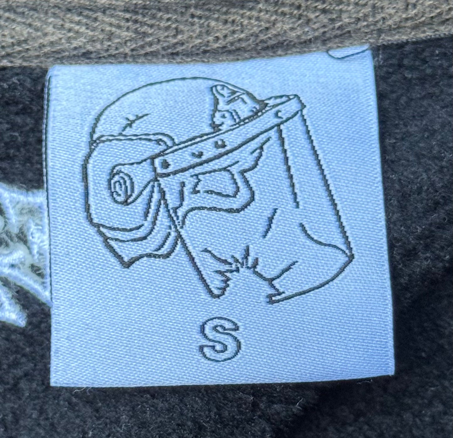 Up in Flames Hooded Fleece Black (Small)