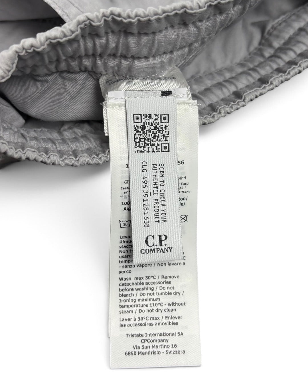 CP Company Nylon Grey Pants (S)