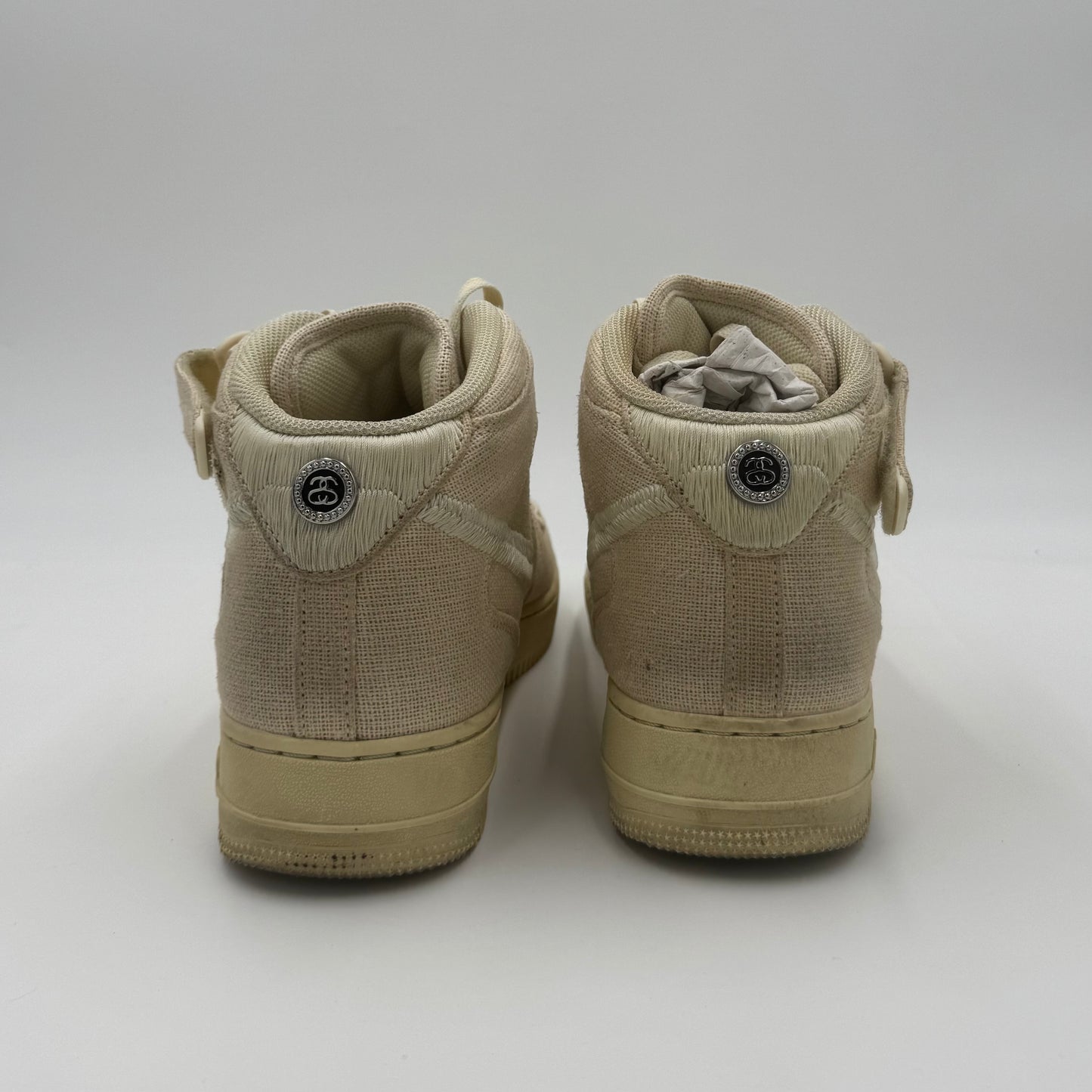 Nike Air Force 1 Mid Stussy Fossil (45)