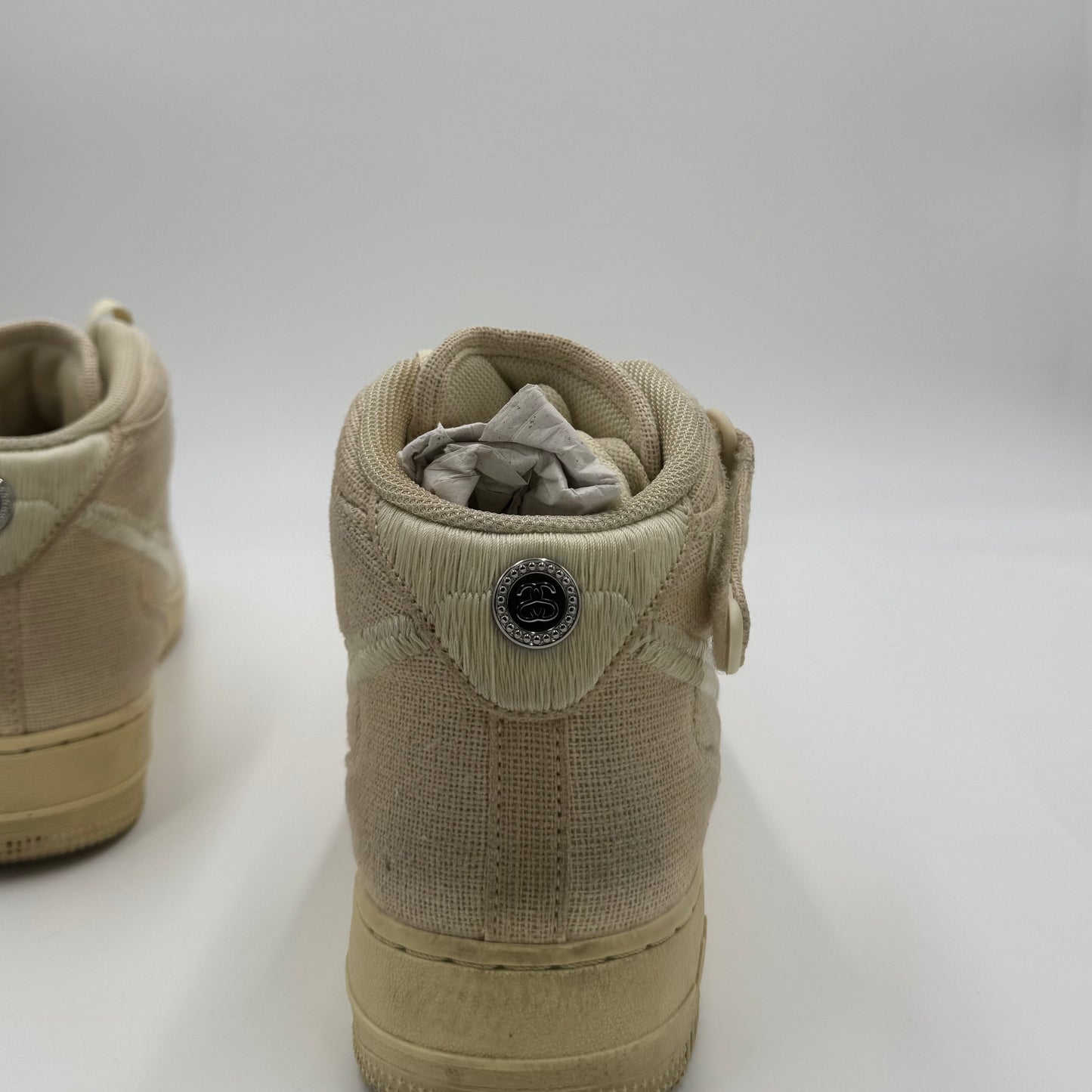 Nike Air Force 1 Mid Stussy Fossil (45)