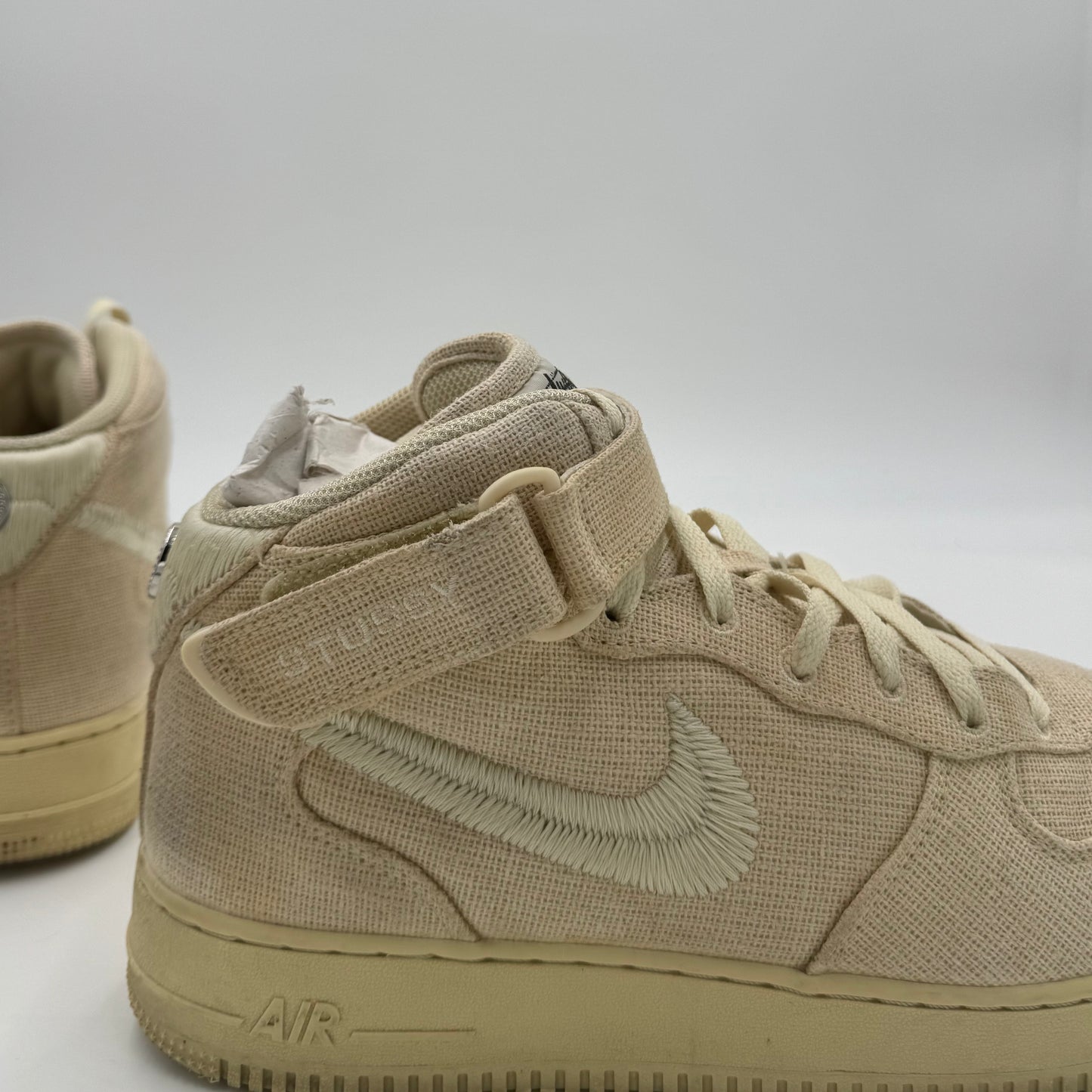 Nike Air Force 1 Mid Stussy Fossil (45)