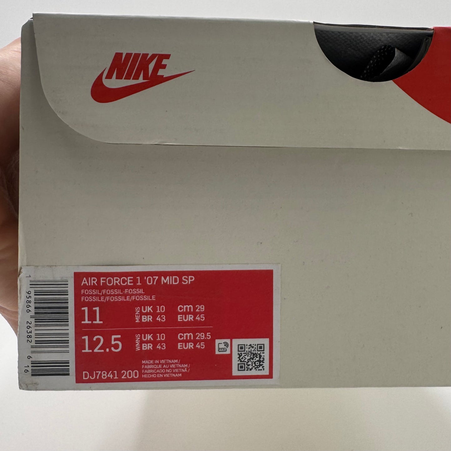 Nike Air Force 1 Mid Stussy Fossil (45)