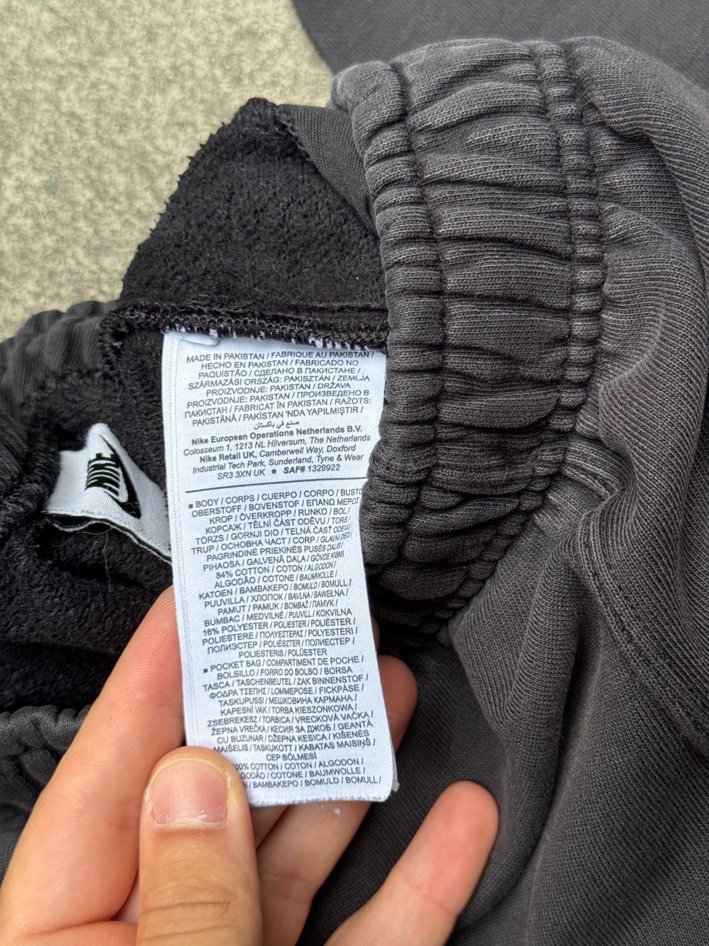 Nike x Stussy Joggers Black (Medium)