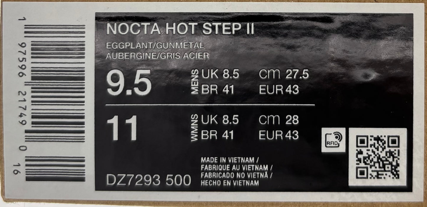 Nike Nocta Hot Step 2 Eggplant (43 EU / 8.5 UK)