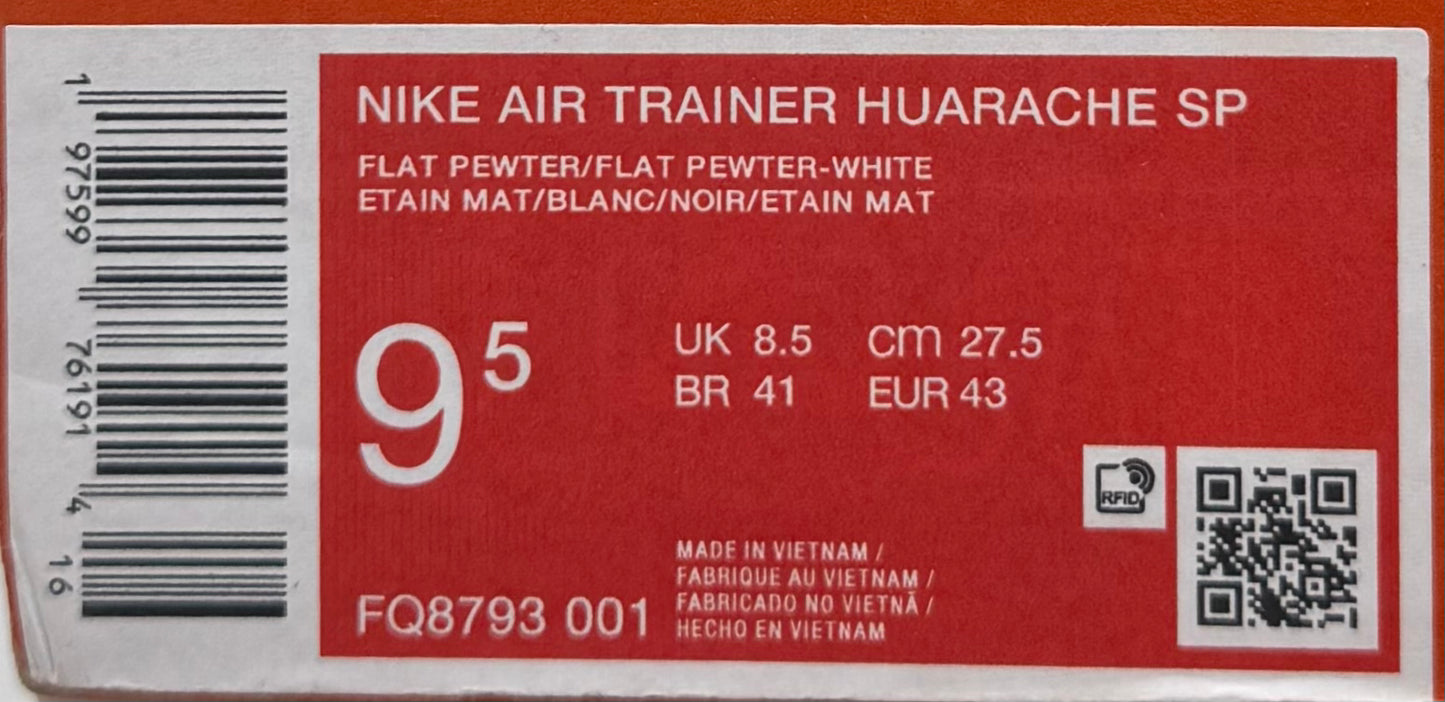 Nike Air Trainer Huarache Corteiz Gully Grey
