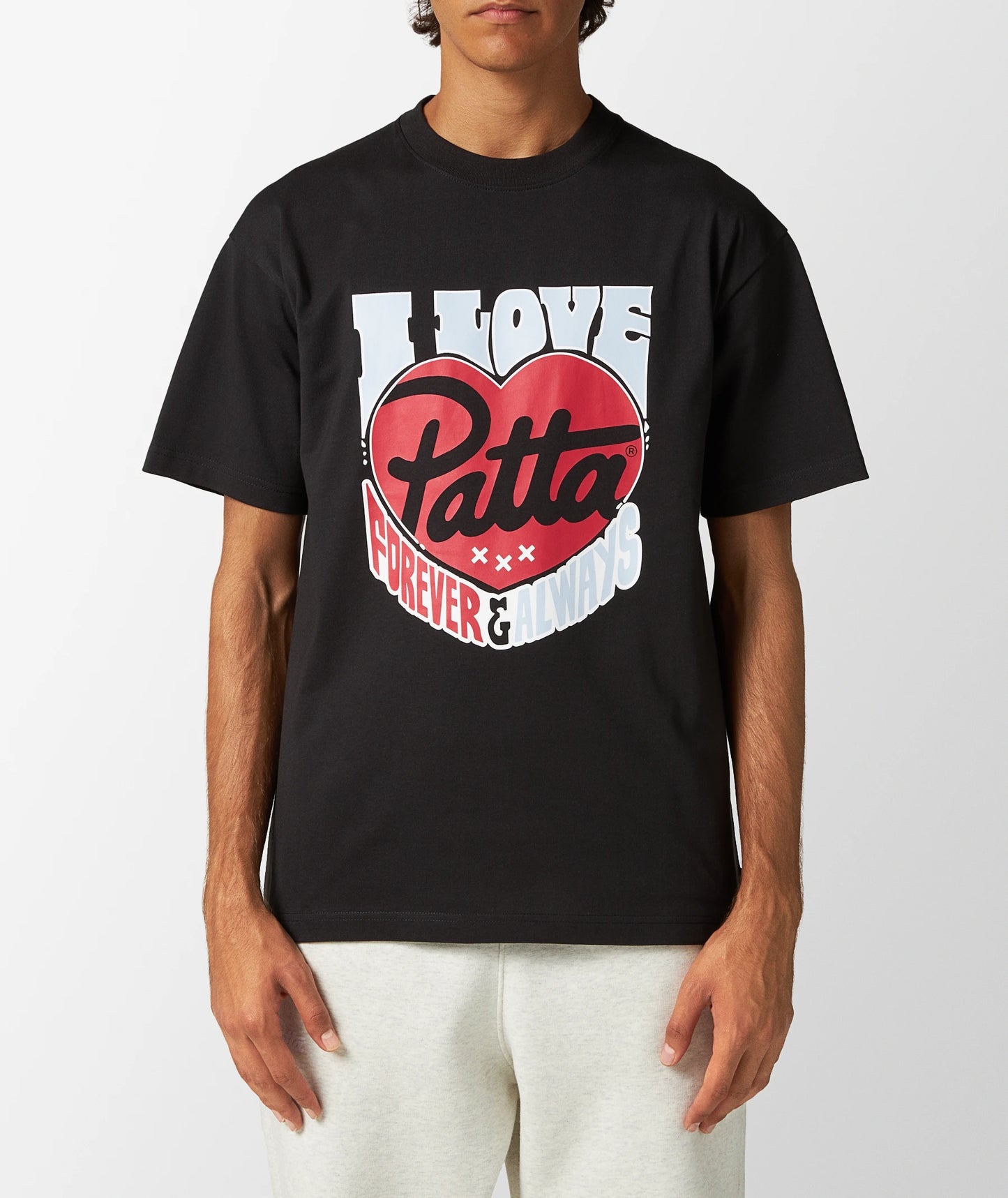 Patta "Forever & Always" Black Tee
