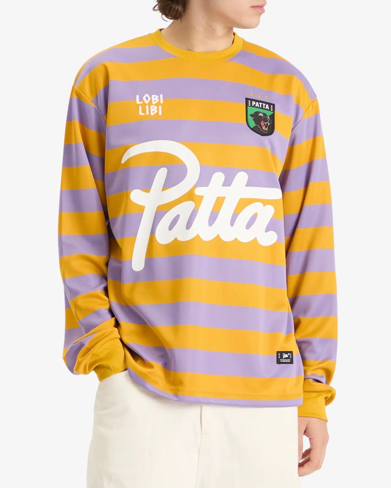 Patta Striped Football Jersey