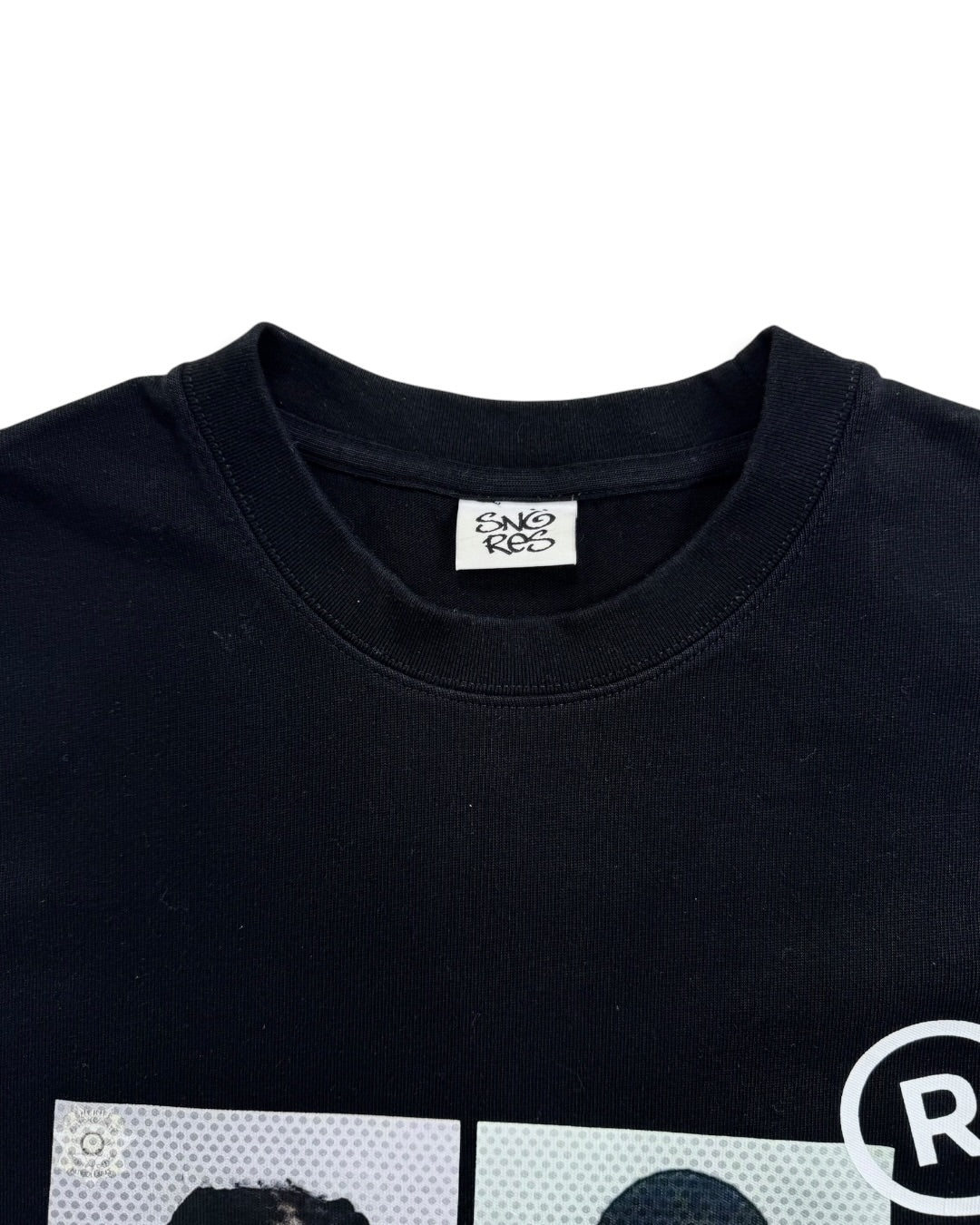 Snores Black Boxy T-shirt (S)