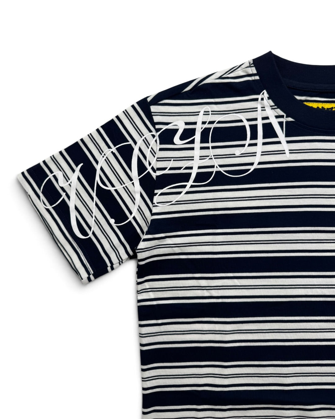 VSZN Blue Navy & White Striped T-shirt (S)