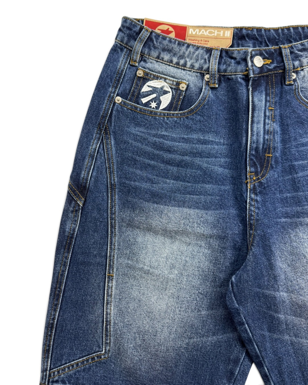 Poser Raw Denim Blue Jorts (S)