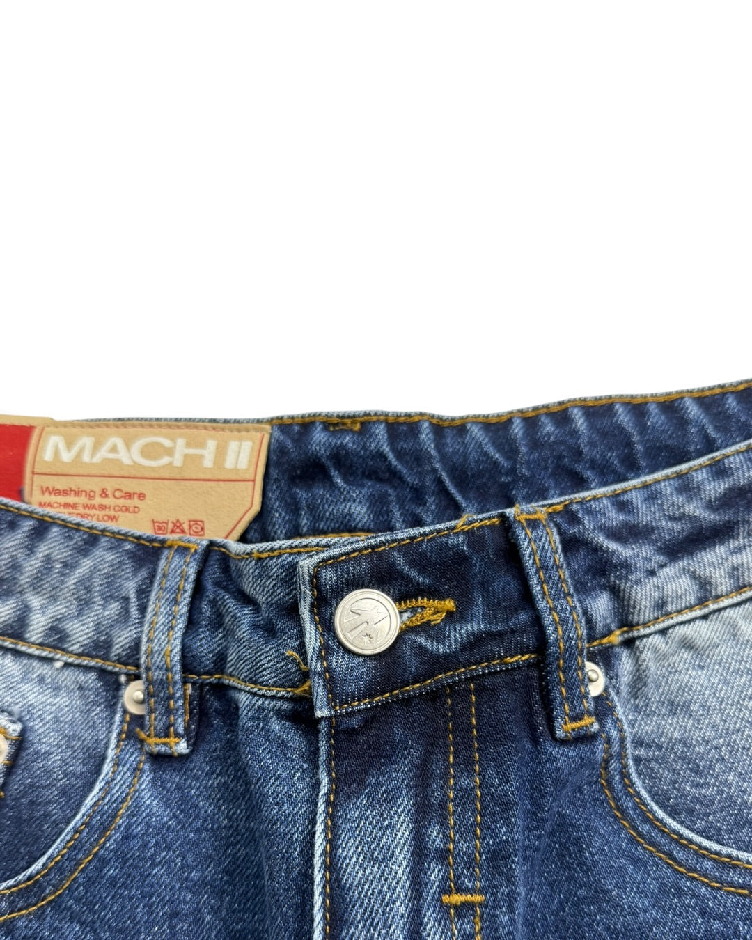 Poser Raw Denim Blue Jorts (S)