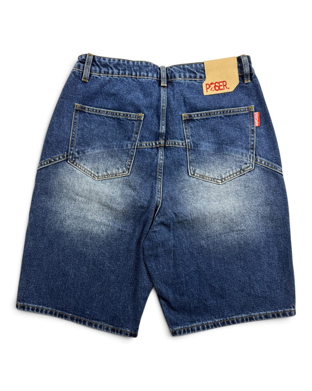 Poser Raw Denim Blue Jorts (S)