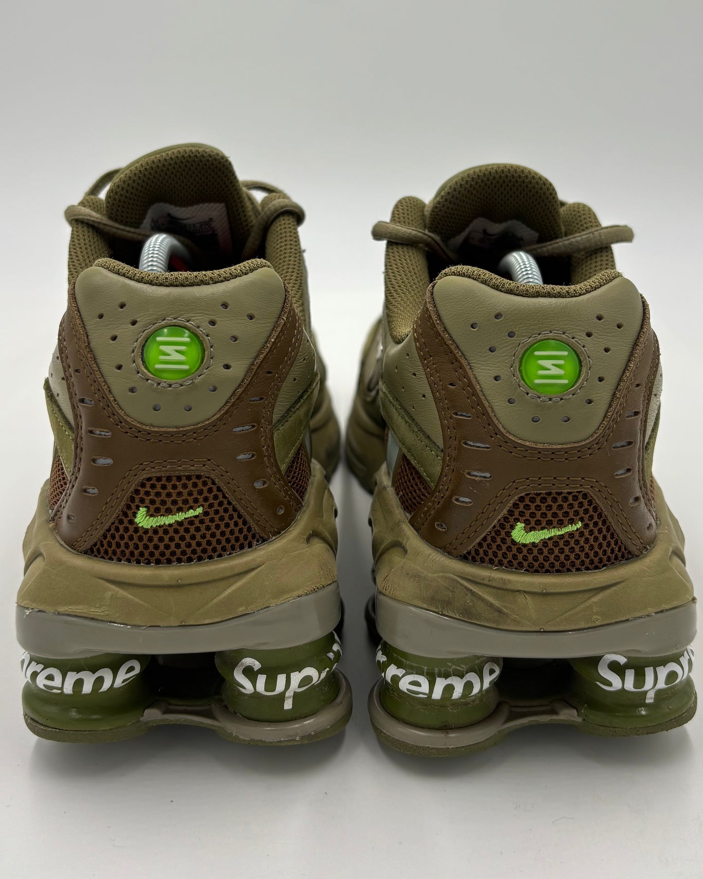 Nike Shox Ride 2 SP Supreme Olive Green (42 EU / 7.5 UK)