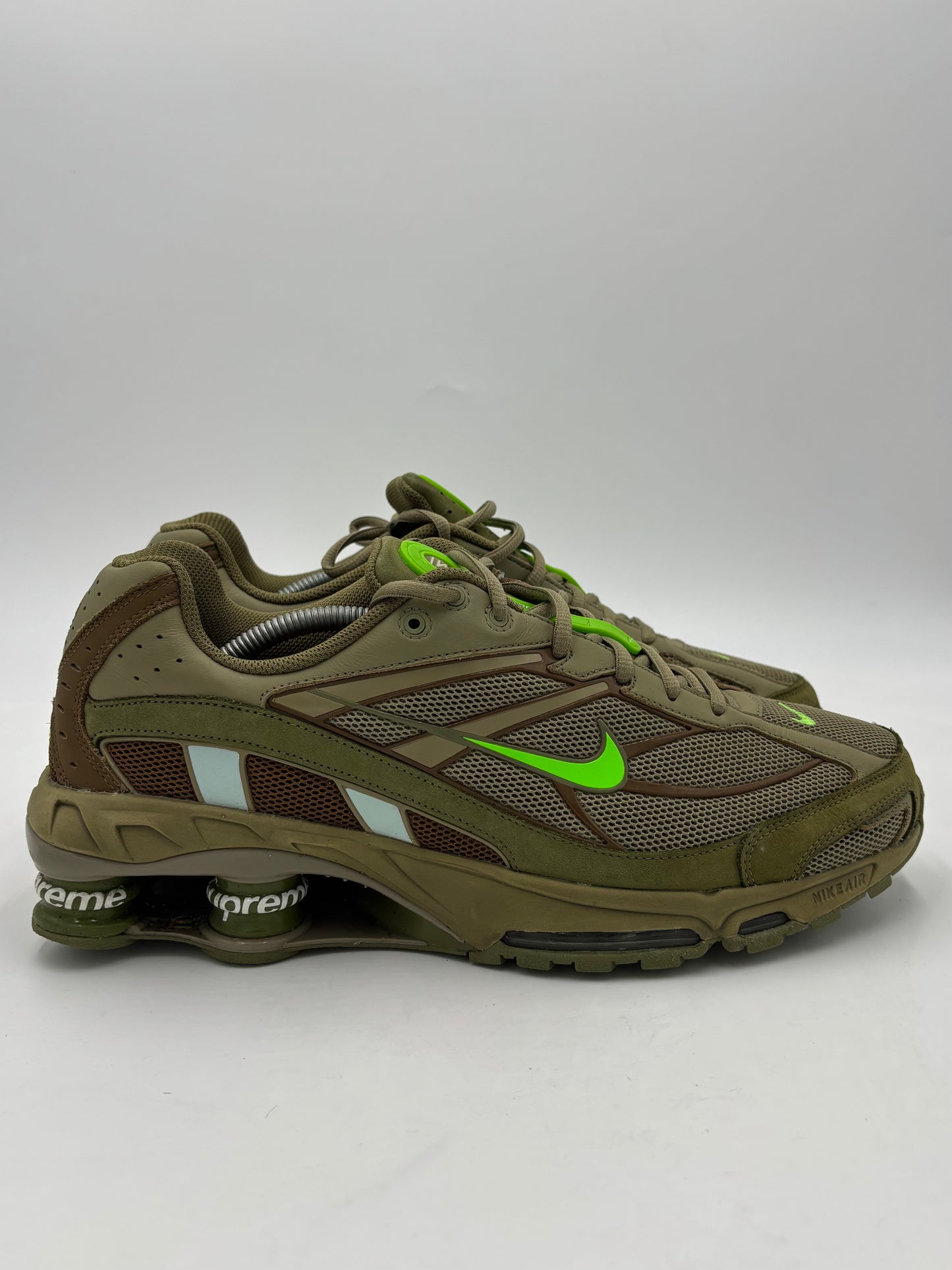 Nike Shox Ride 2 SP Supreme Olive Green (46 EU / 11 UK)