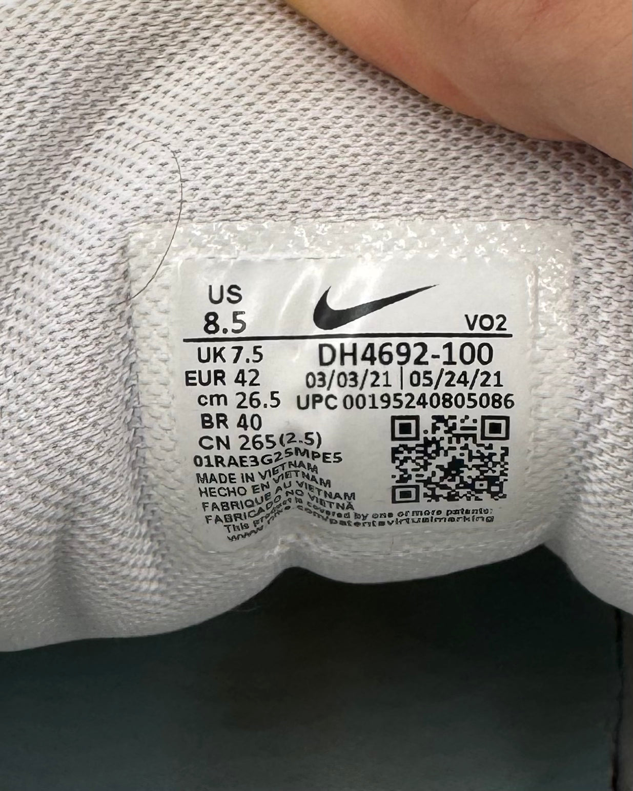 Nike Nocta Hot Step Terra White (42 EU / 7.5 UK)