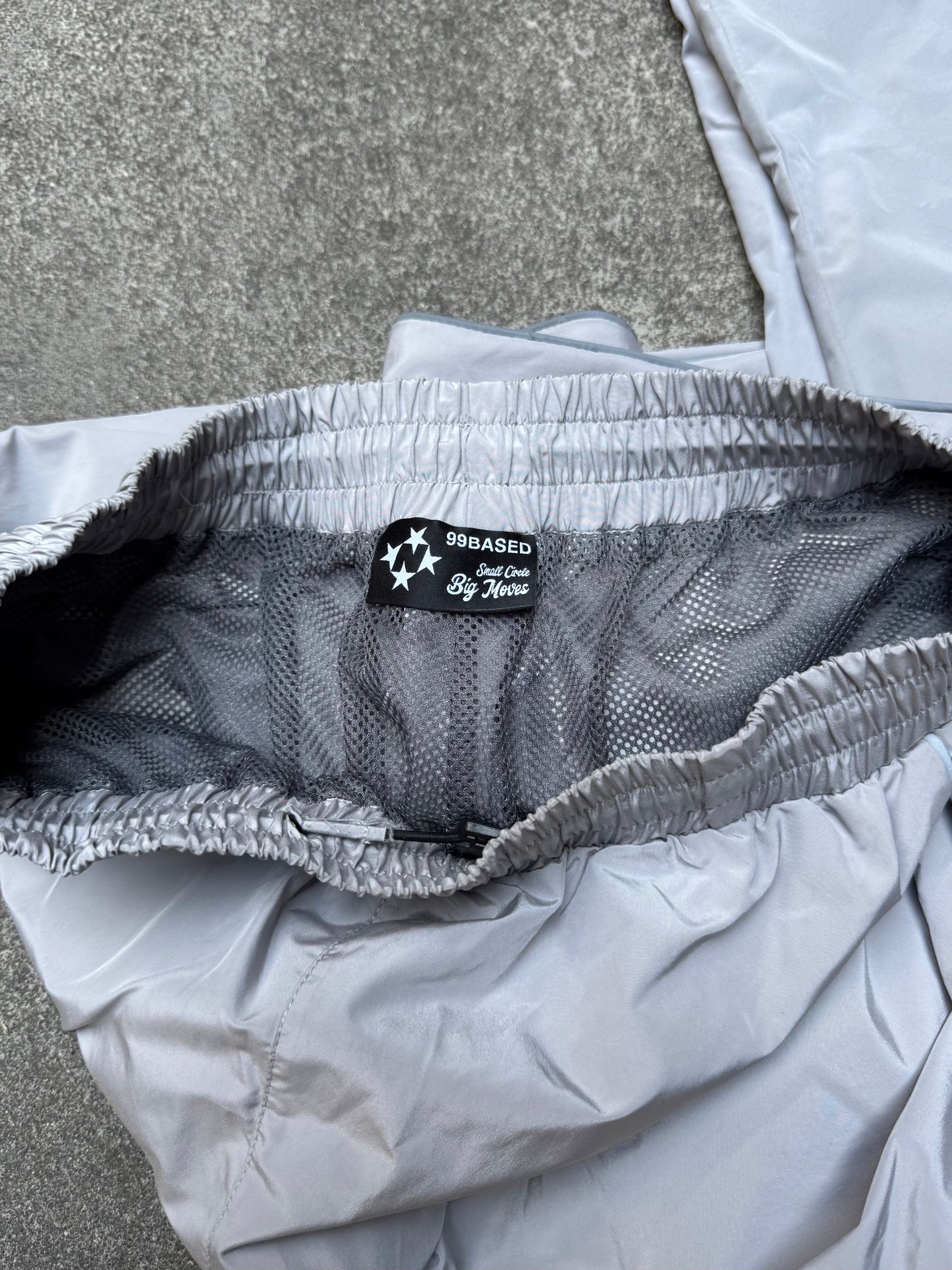 Track Pants 99Based Grey & Red (Small)