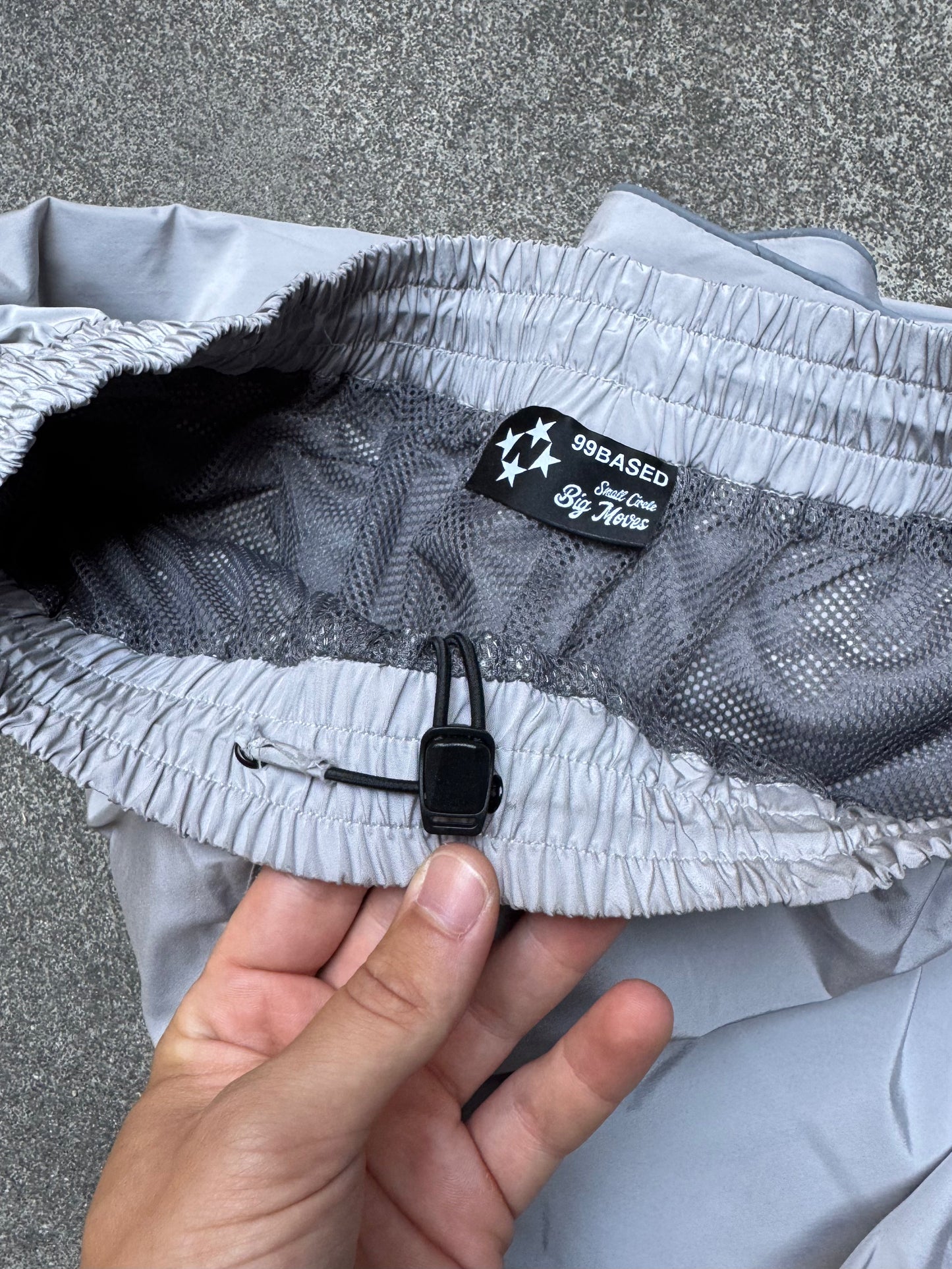 Track Pants 99Based Grey & Red (Small)