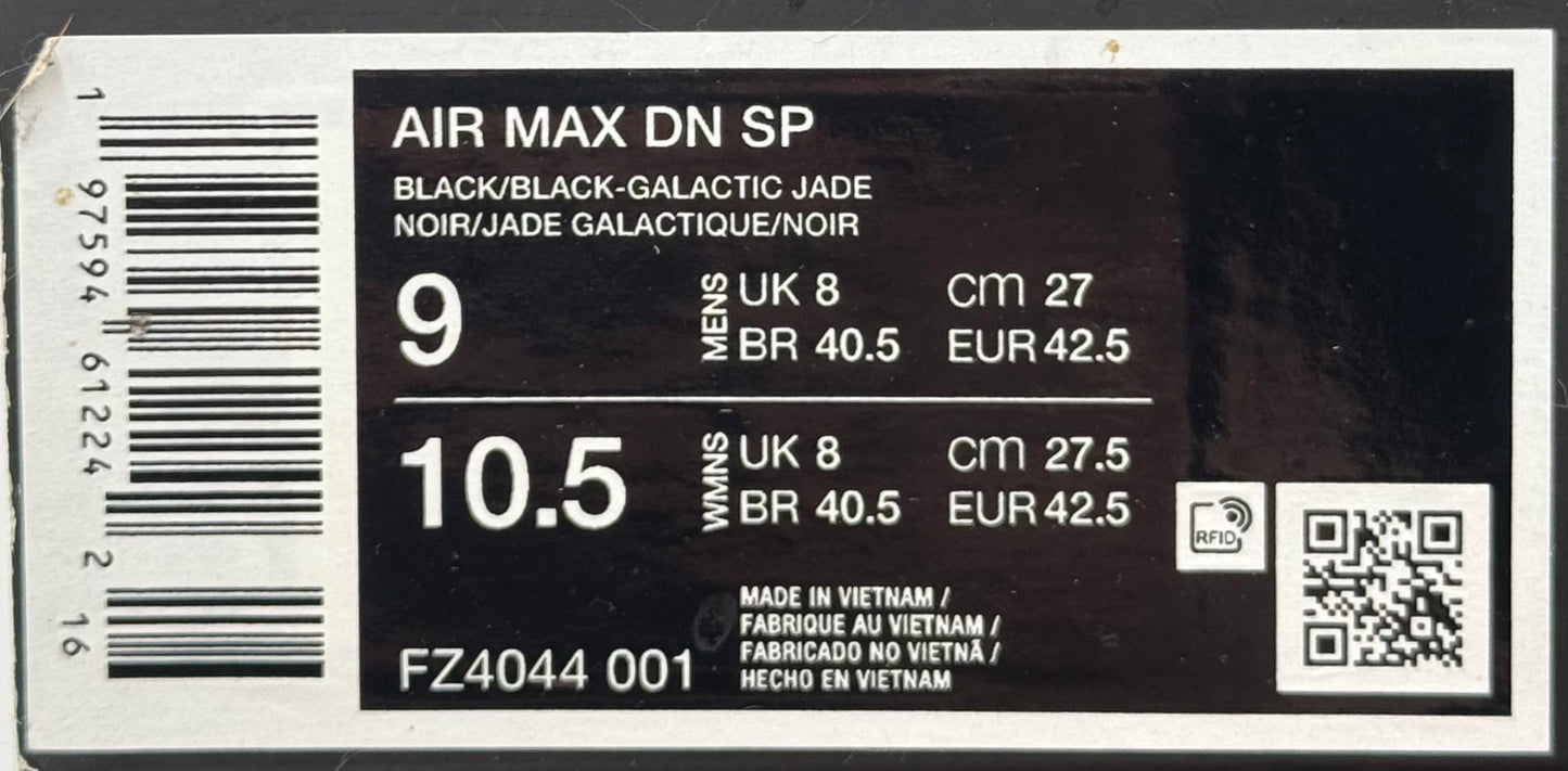 Nike Air Max DN SP Supreme Black (42.5 EU / 8 UK)