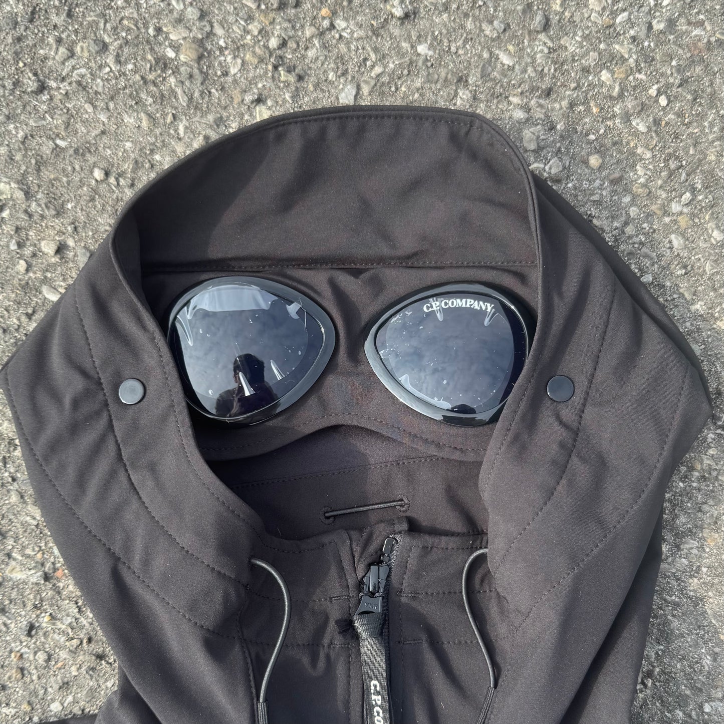 CP Company Black Shell-R Goggle Jacket (44 & 46)