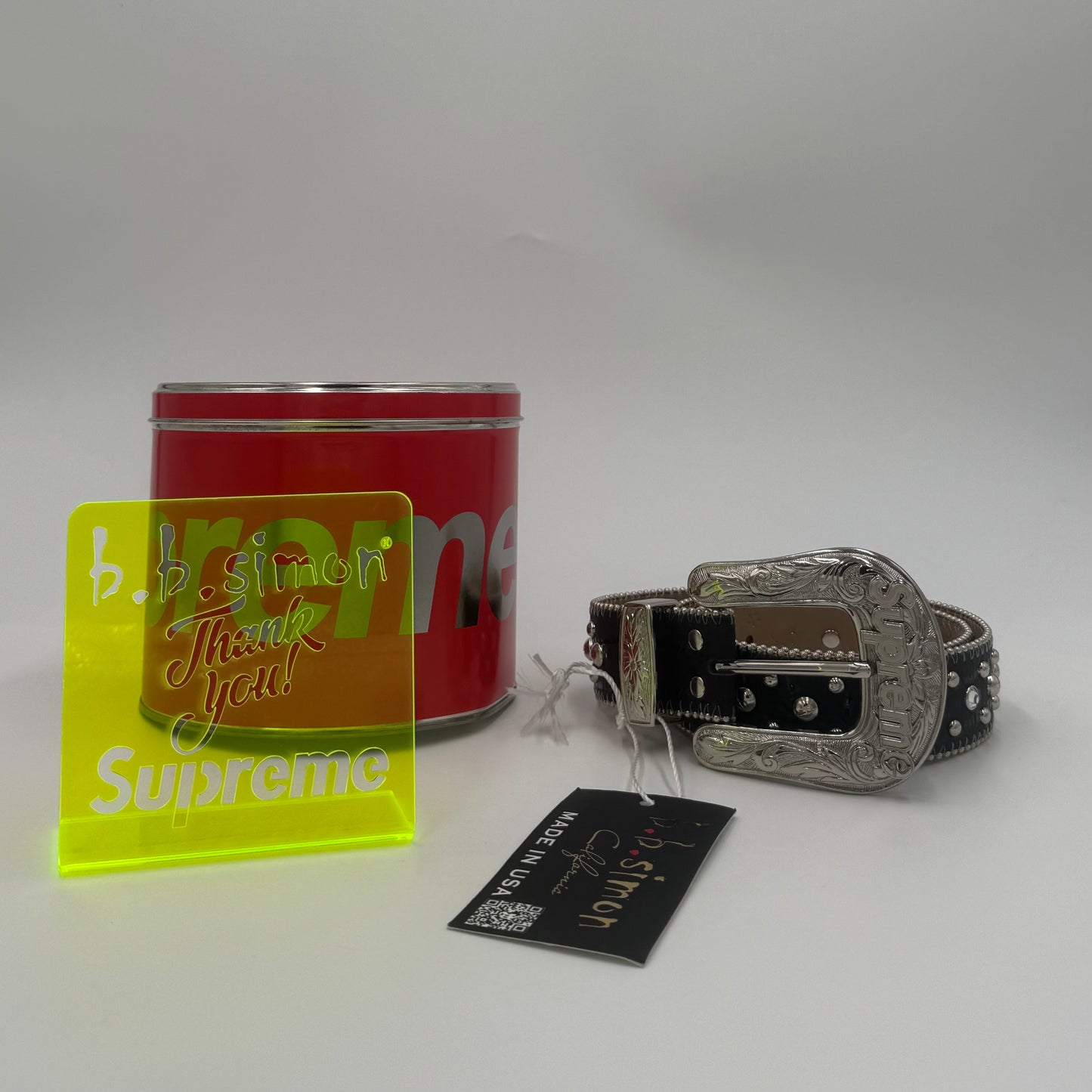 Supreme B.B. Simon Belt Ranger Black (Medium)