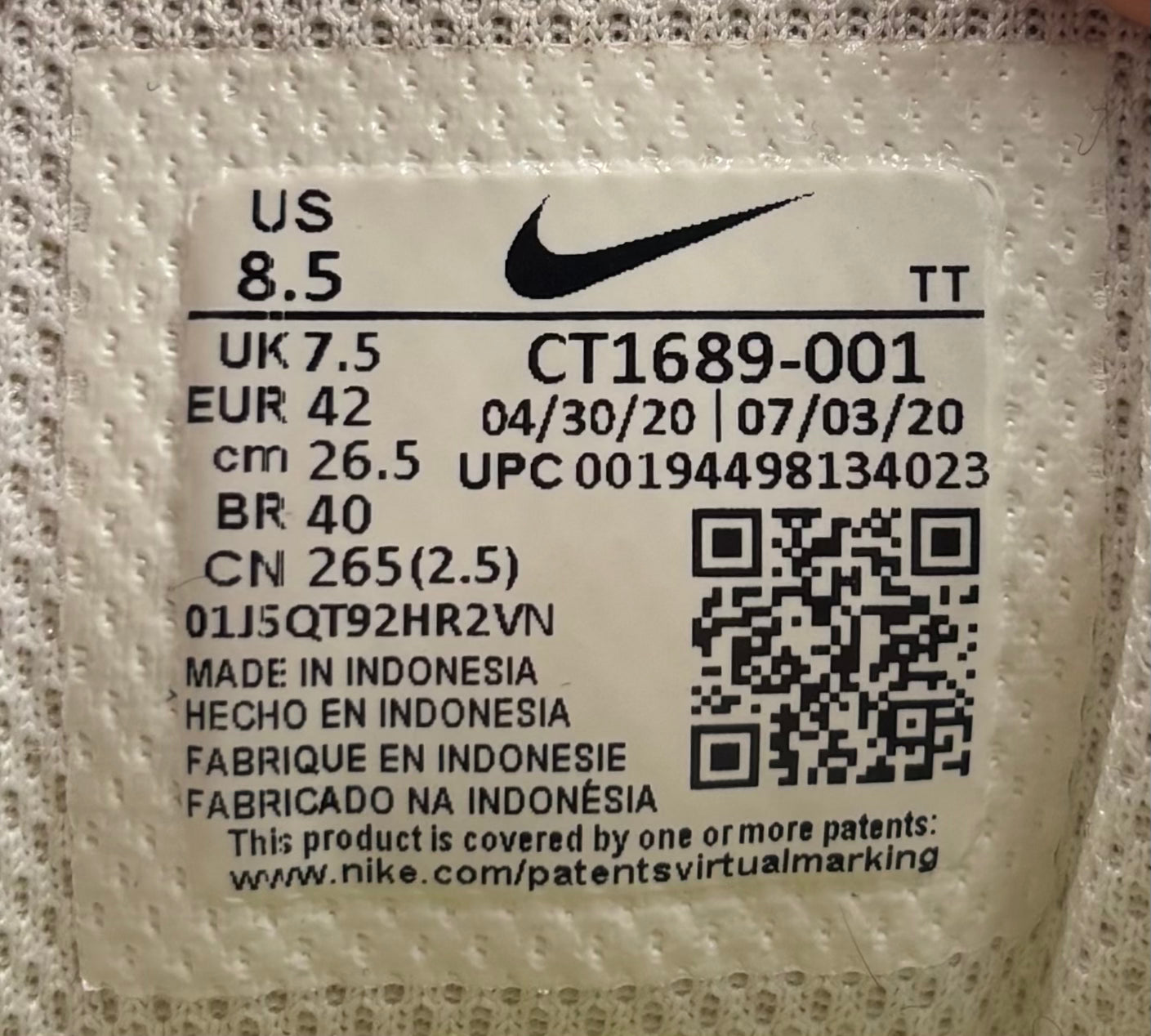 Nike Air Max 95 OG Neon 2020 (42 EU)