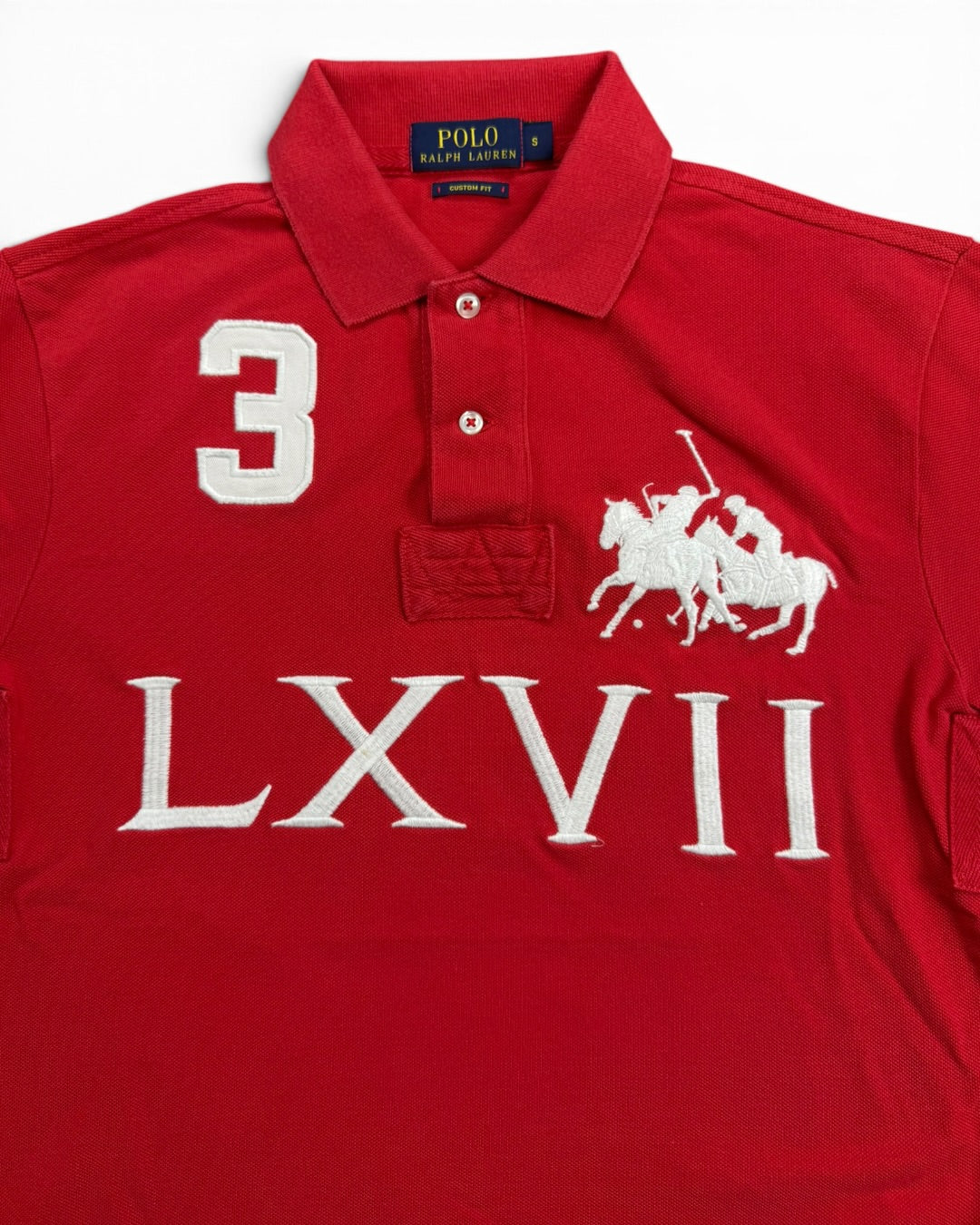 Ralph Lauren LXVII Red Polo (S)
