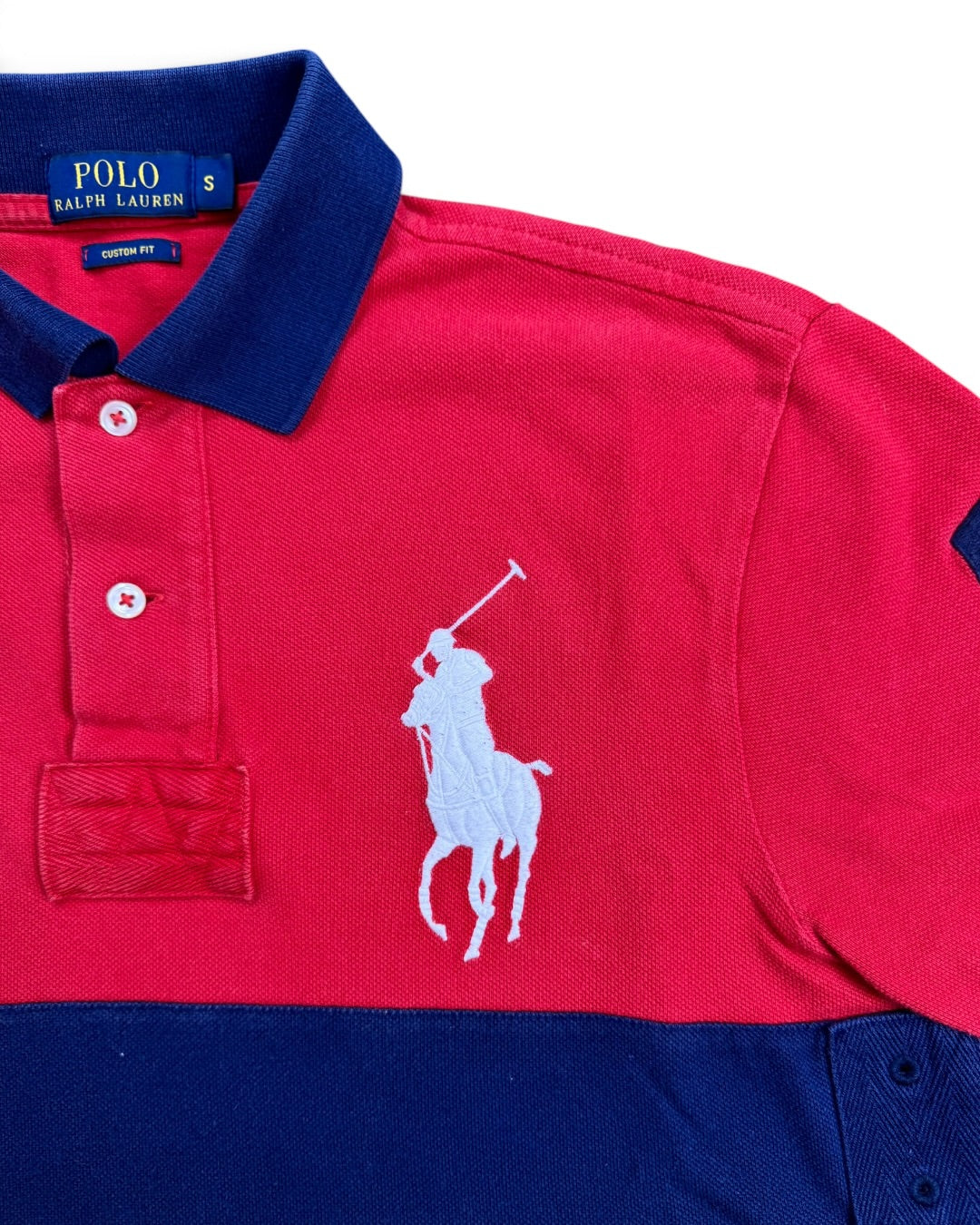 Ralph Lauren Crest Red Polo (S)