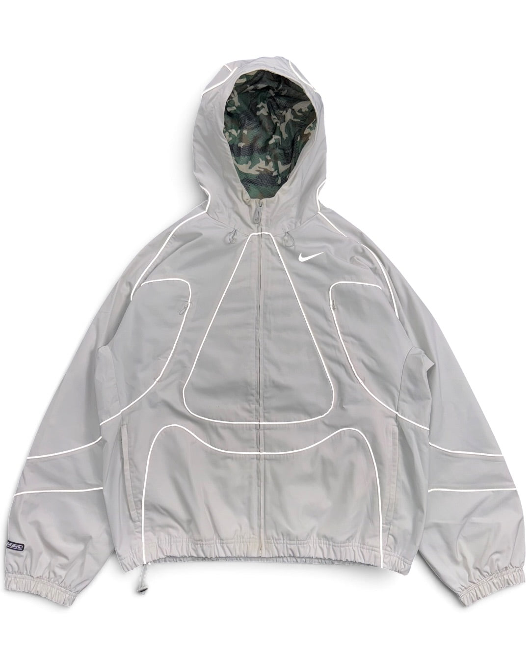 Nike Corteiz NRG Reflective White Jacket (S)