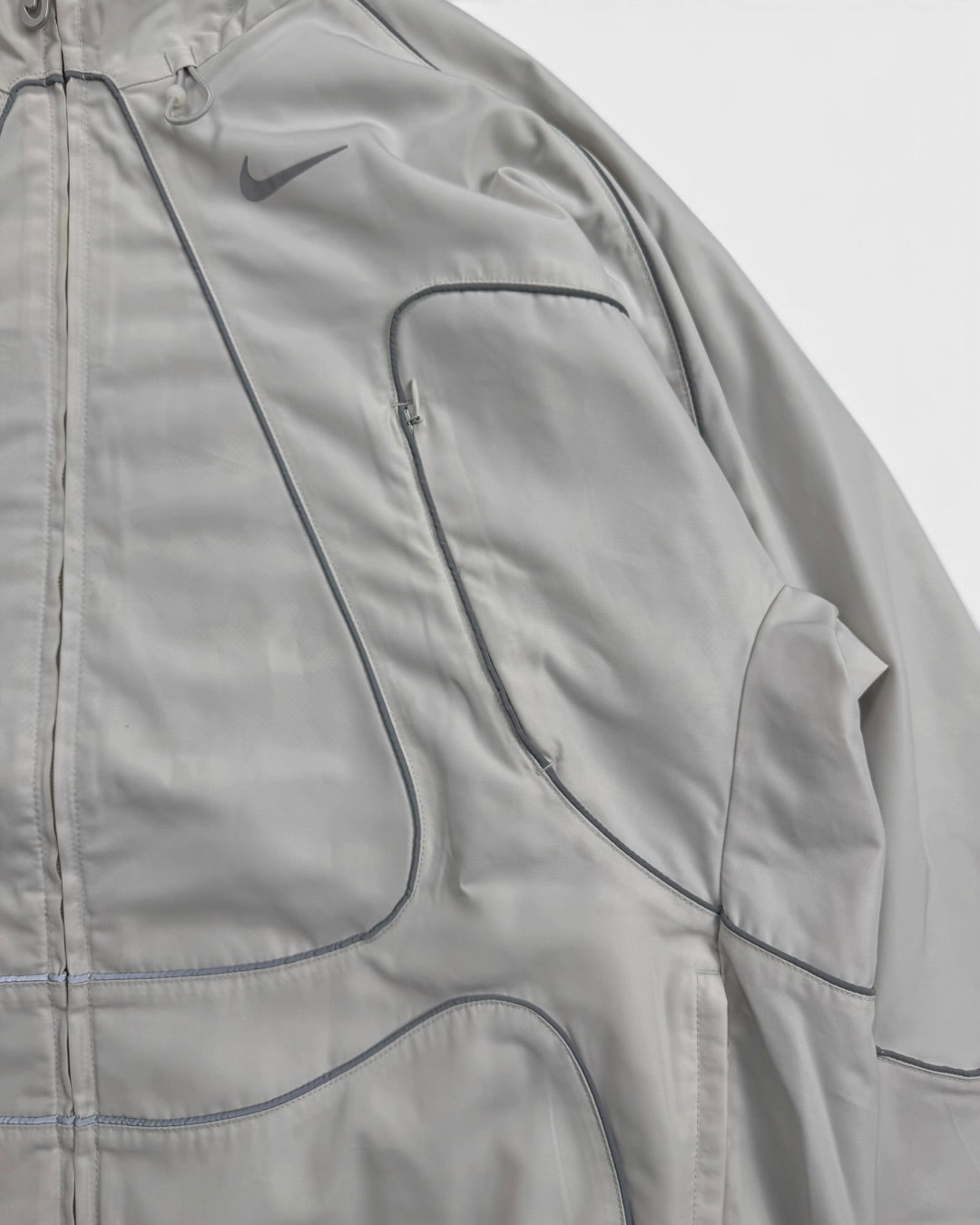Nike Corteiz NRG Reflective White Jacket (S)