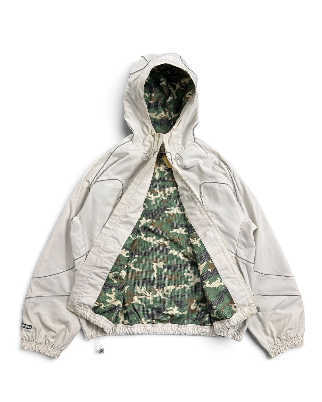 Nike Corteiz NRG Reflective White Jacket (S)