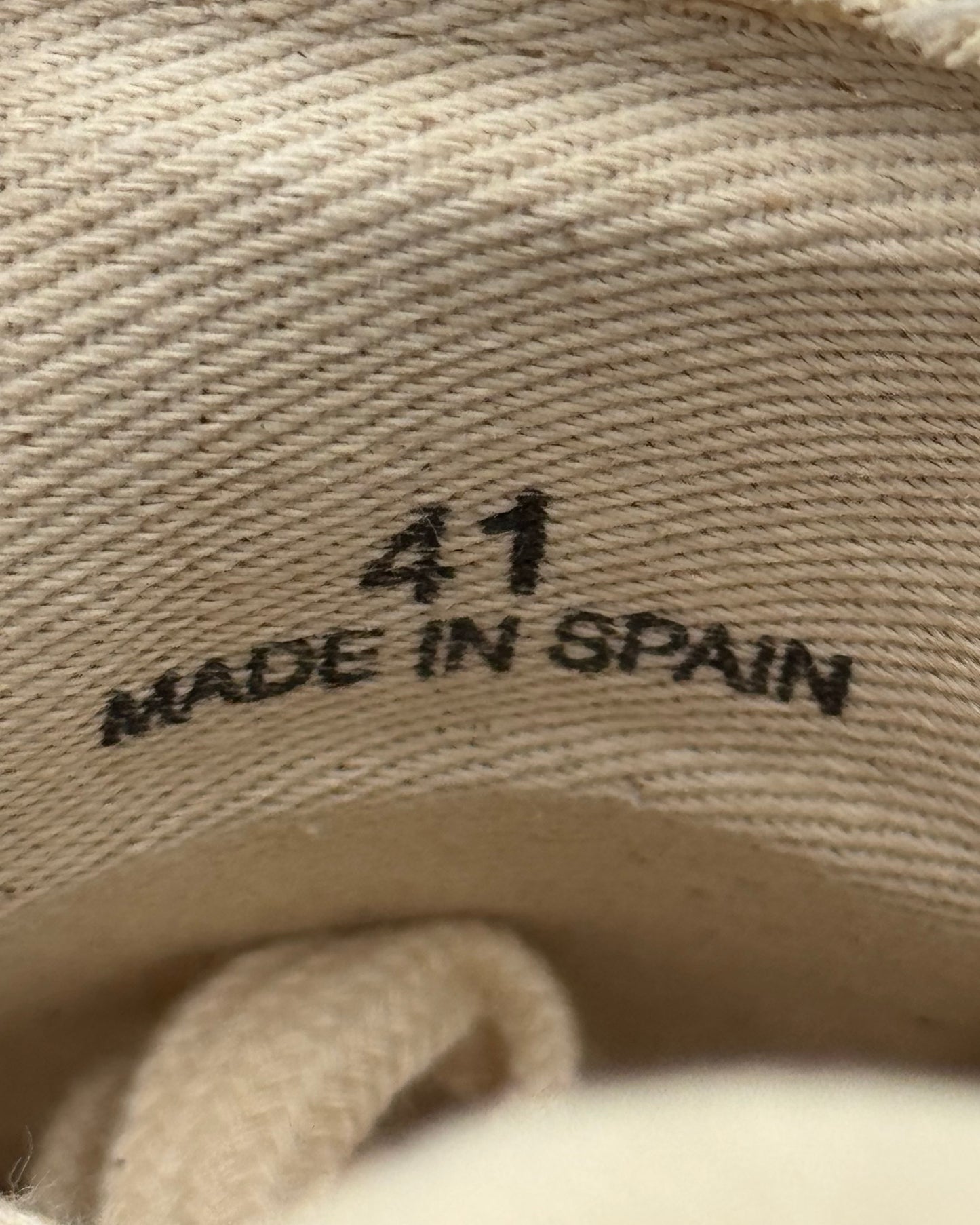 Maison Margiela Espadrillas White Sail (41 EU / 7 UK)