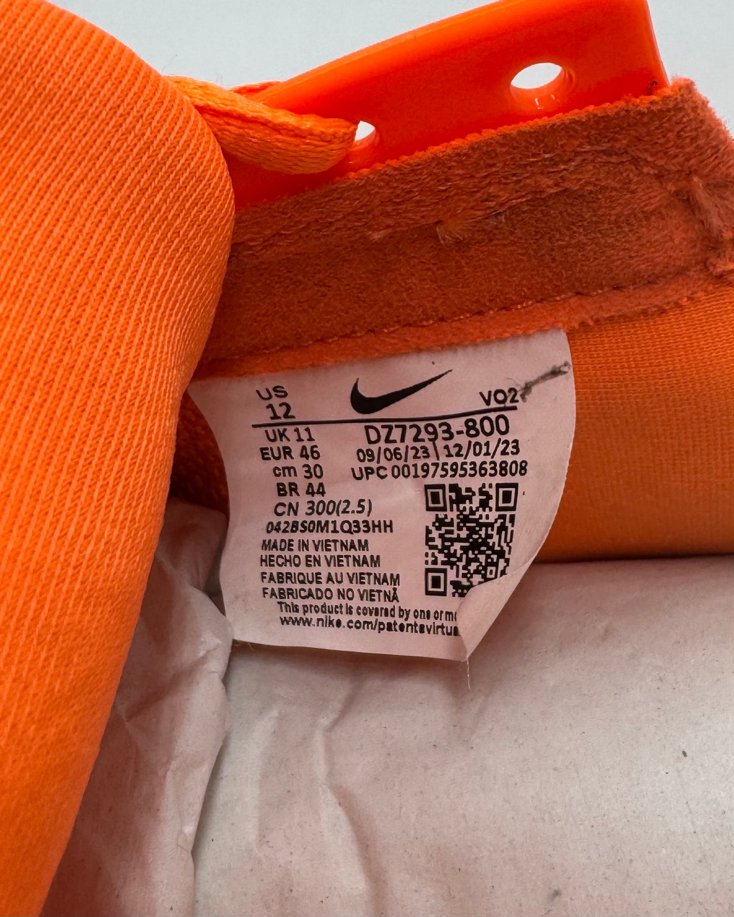 Nike Nocta Hot Step 2 Orange (46 EU / 11 UK)