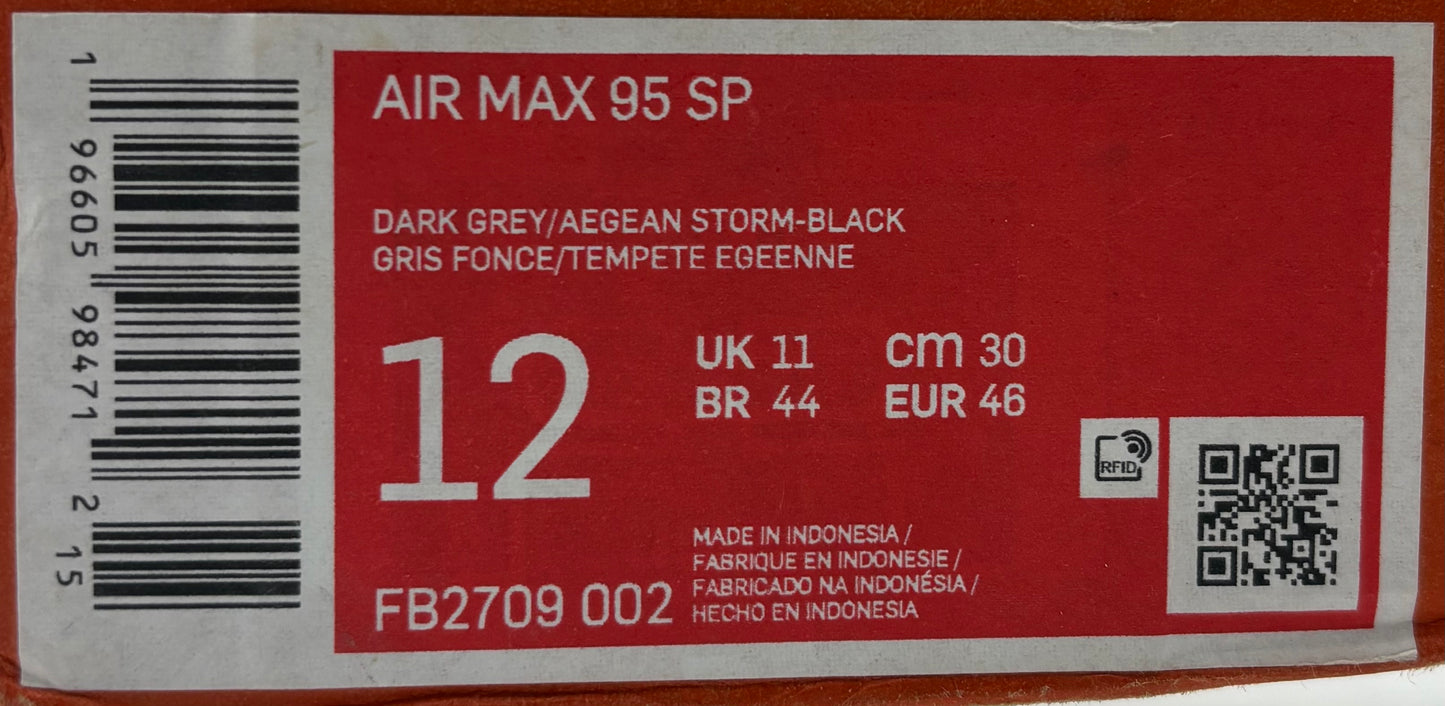 Nike Air Max 95 Corteiz Aegean Storm (46 EU / 11 UK)