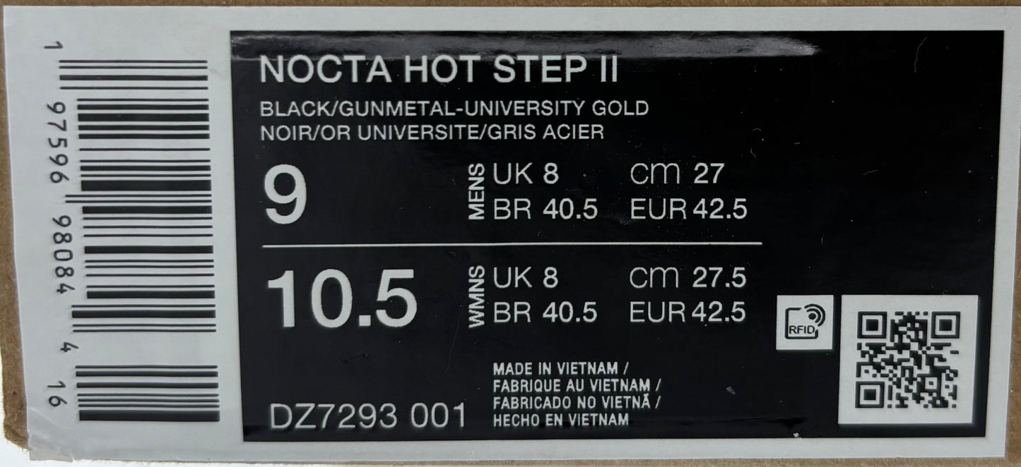 Nike Nocta Hot Step 2 Black (42.5 EU / 8 UK)