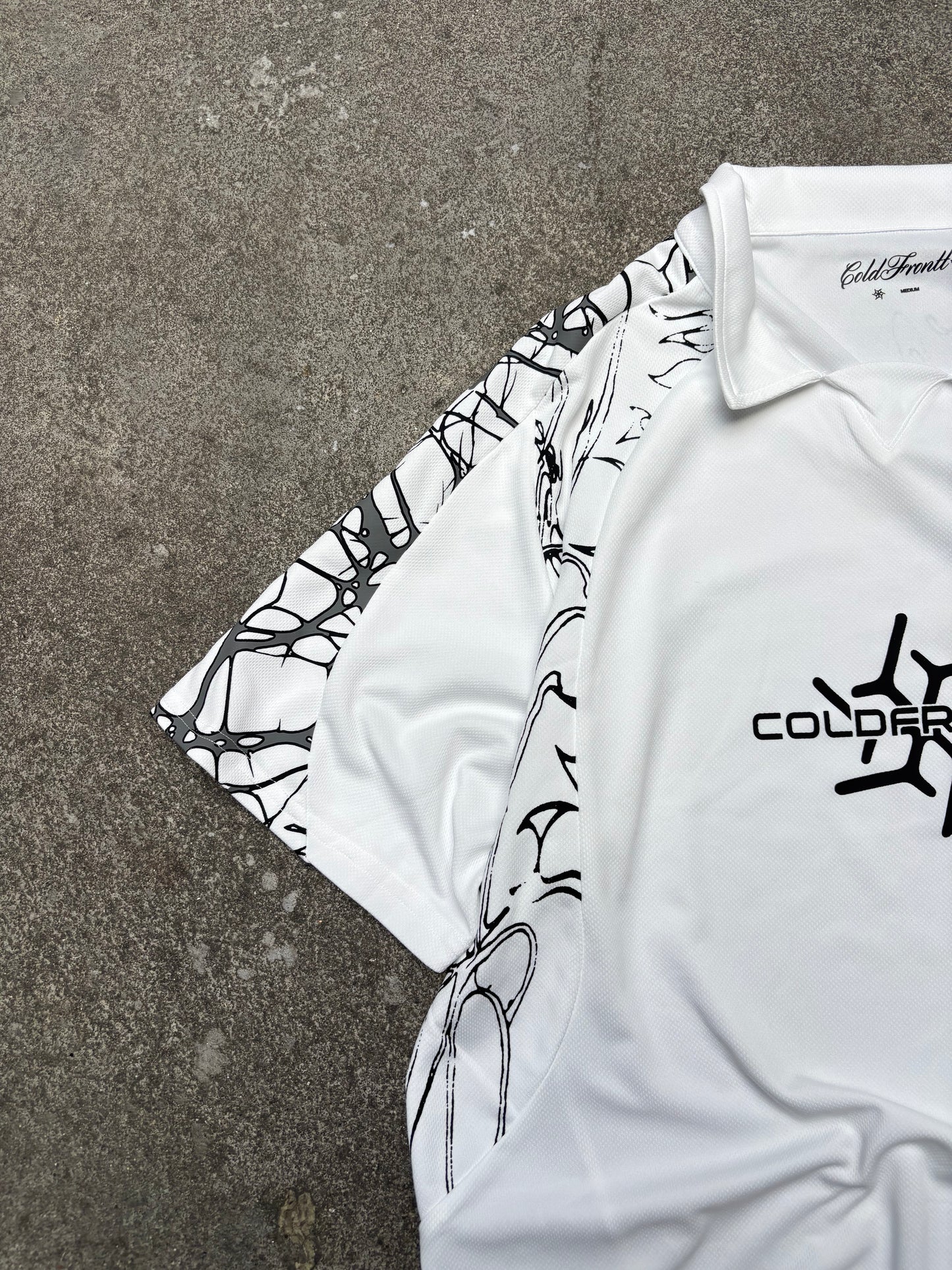 Cold Front White Jersey (Medium)
