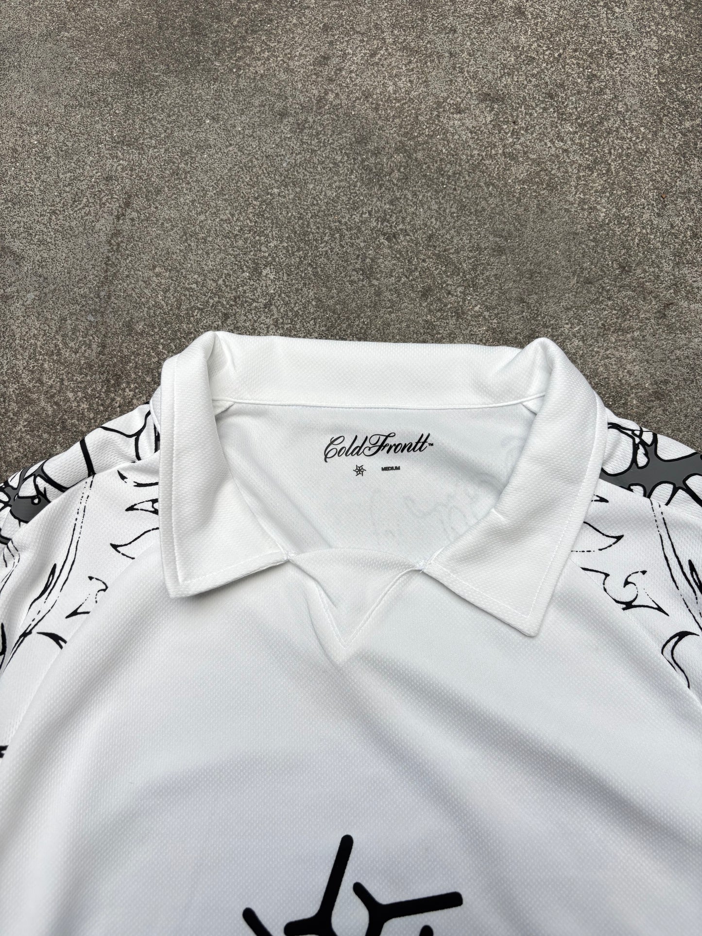 Cold Front White Jersey (Medium)