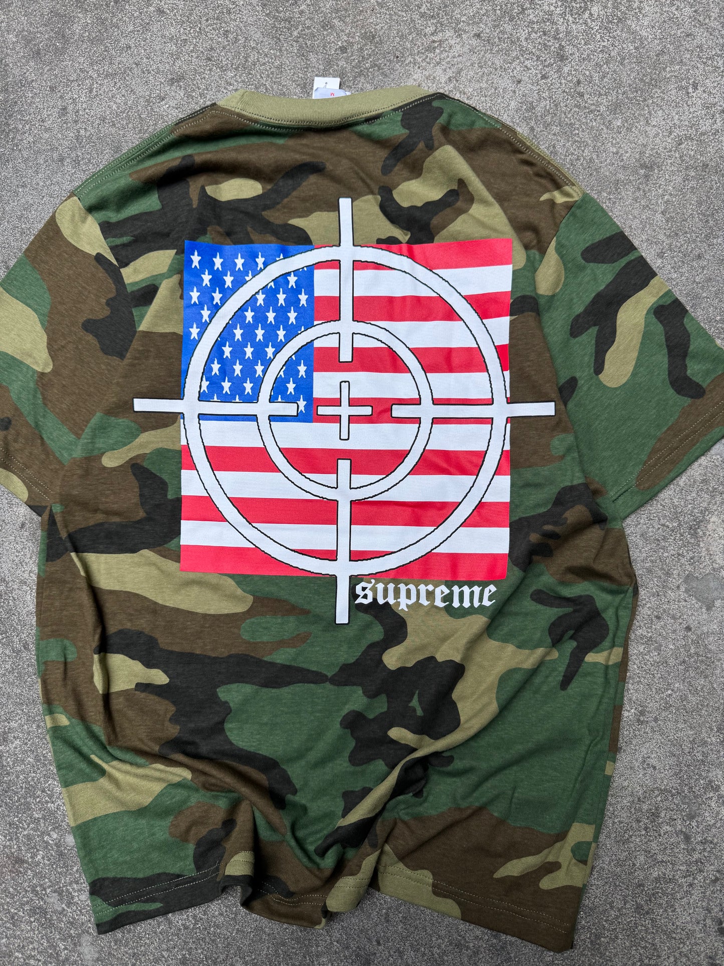 Supreme Target USA T-Shirt Camouflage (Medium)