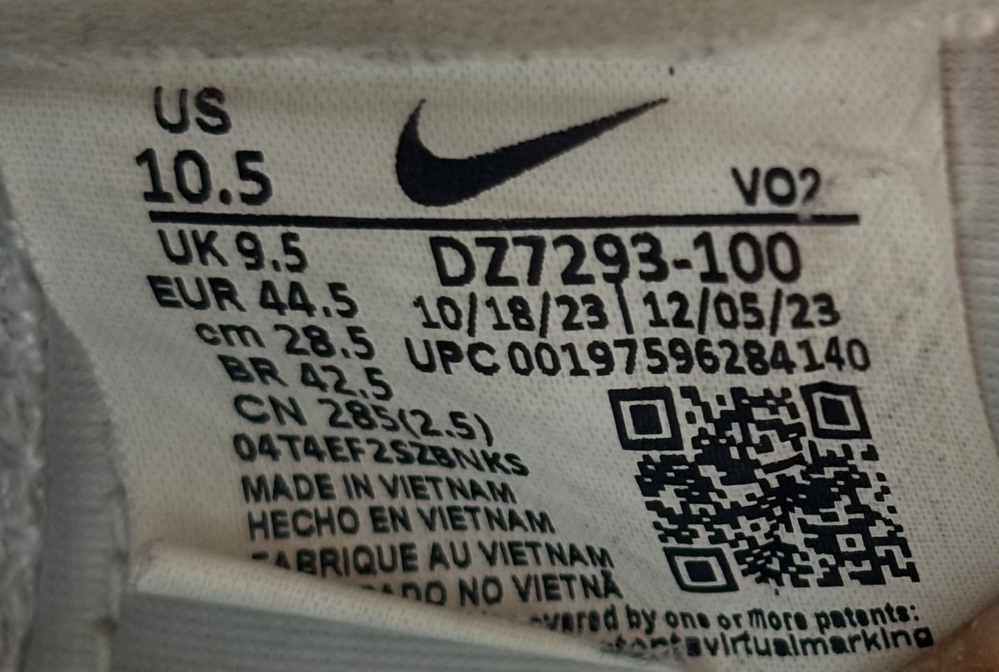 Nike Nocta Hot Step 2 White (44.5 EU / 9.5 UK)