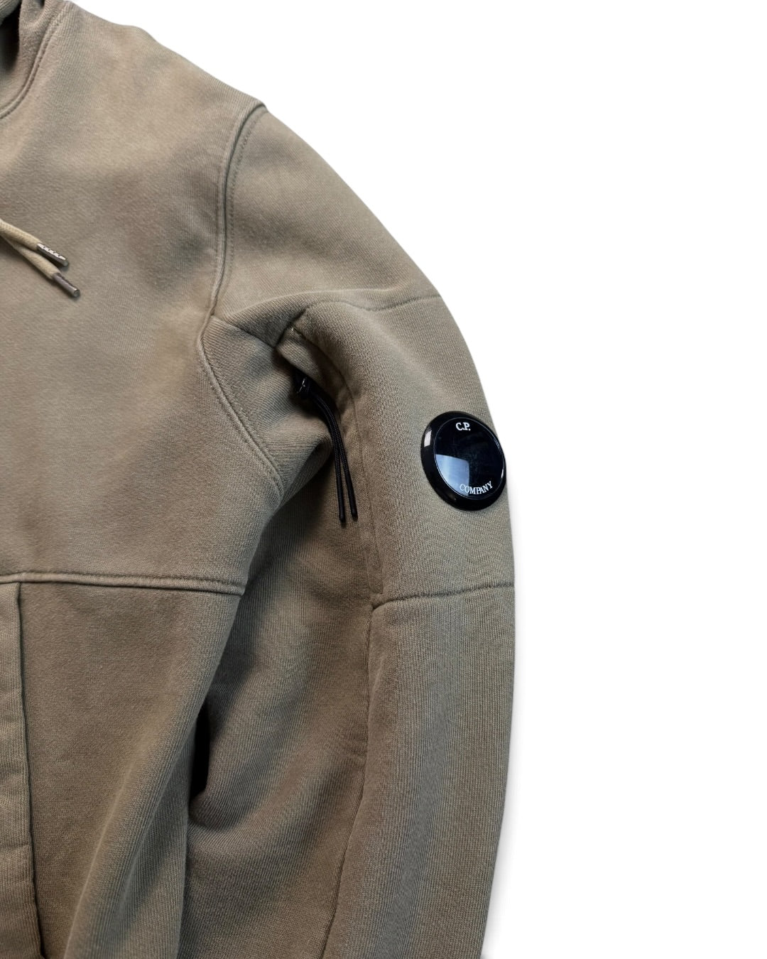 CP Company Kaki Green Hoodie (L)