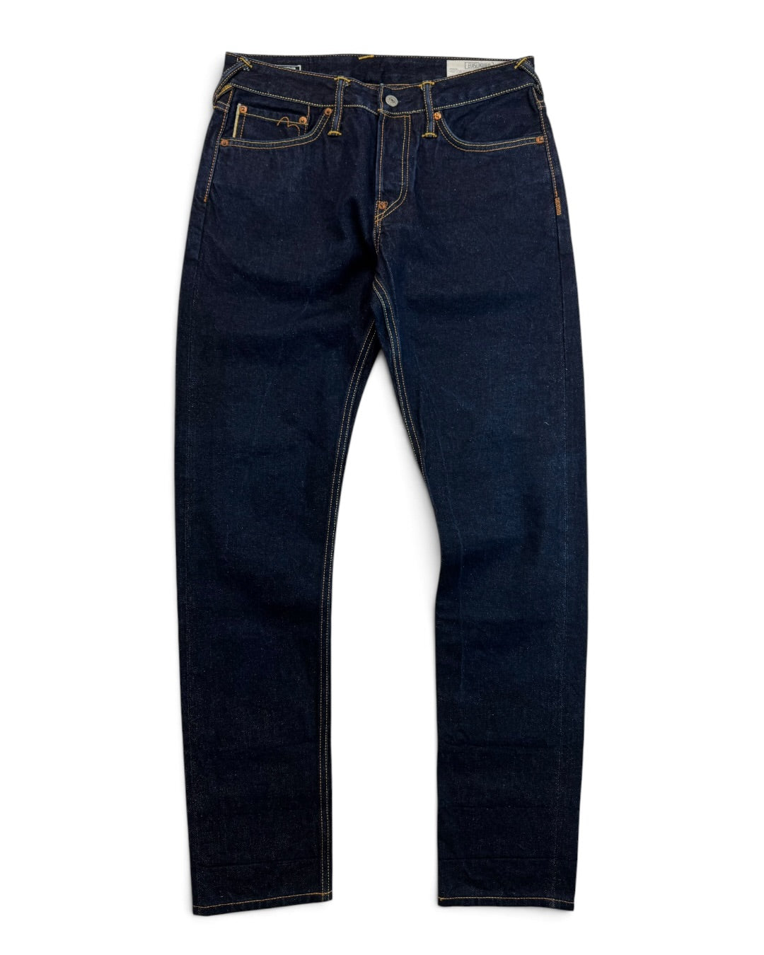 Evisukuro Mini Daicock Blue Selvedge Denim Jeans (S)