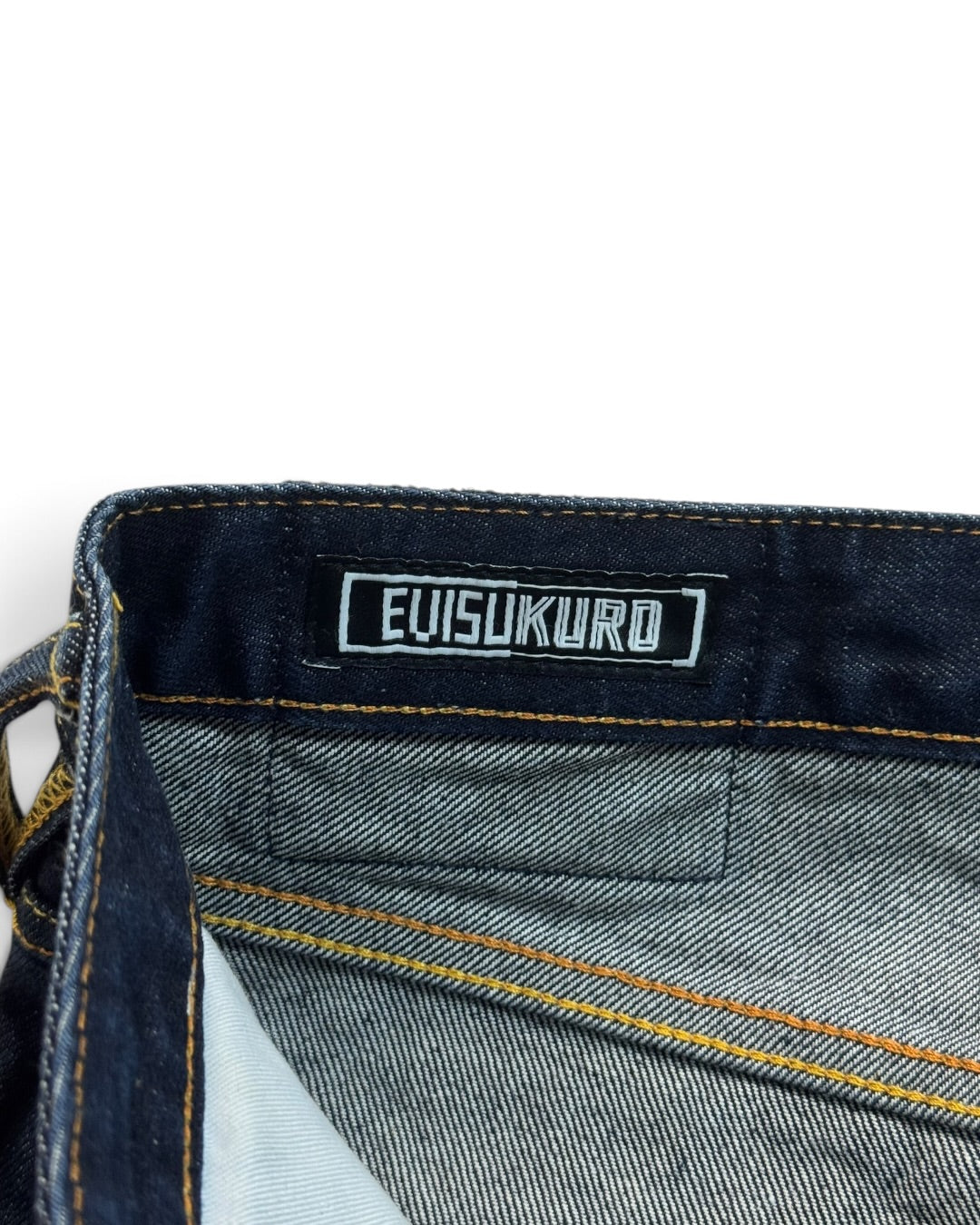 Evisukuro Mini Daicock Blue Selvedge Denim Jeans (S)