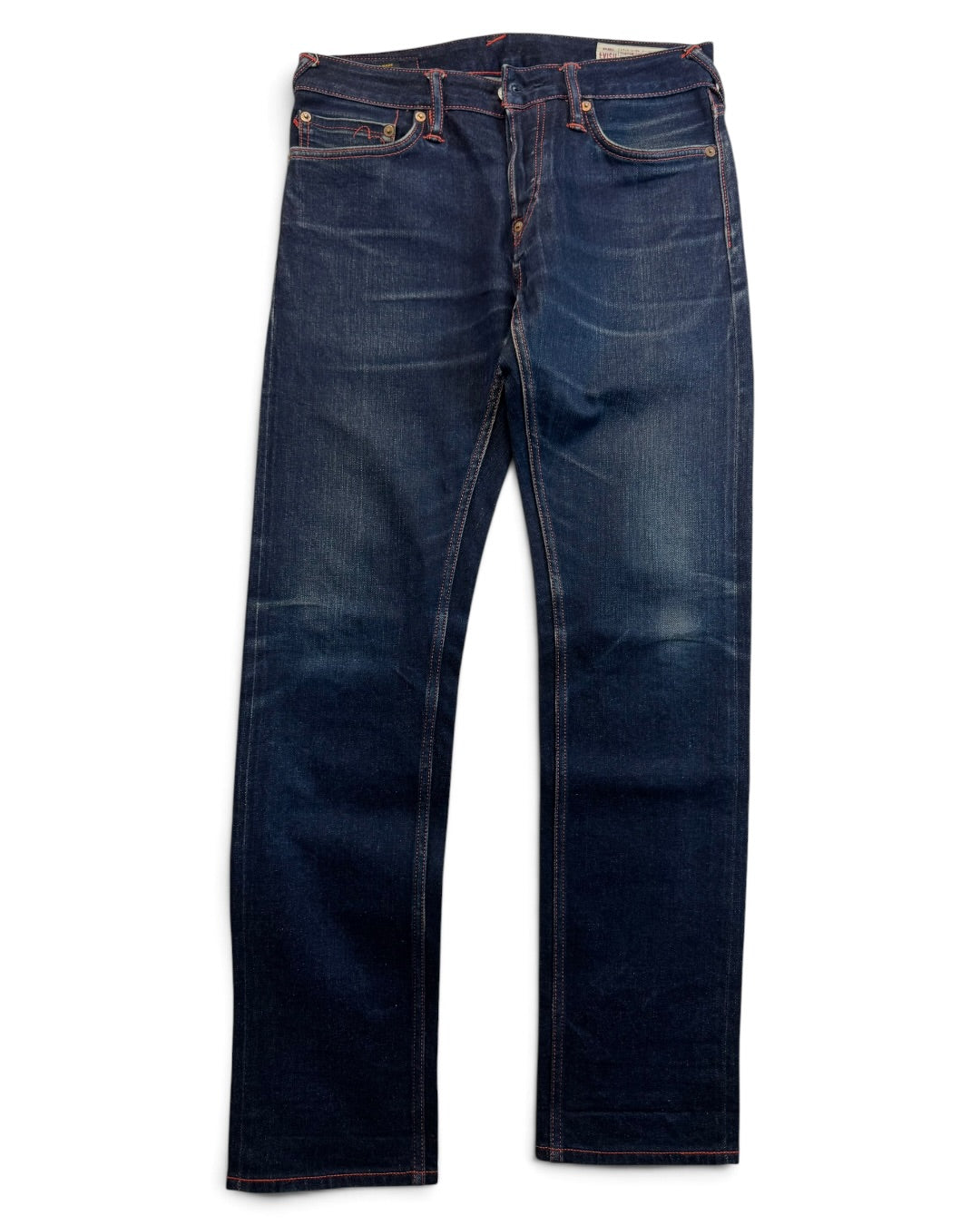 Evisu Daicock Red Selvedge Denim Jeans (S)