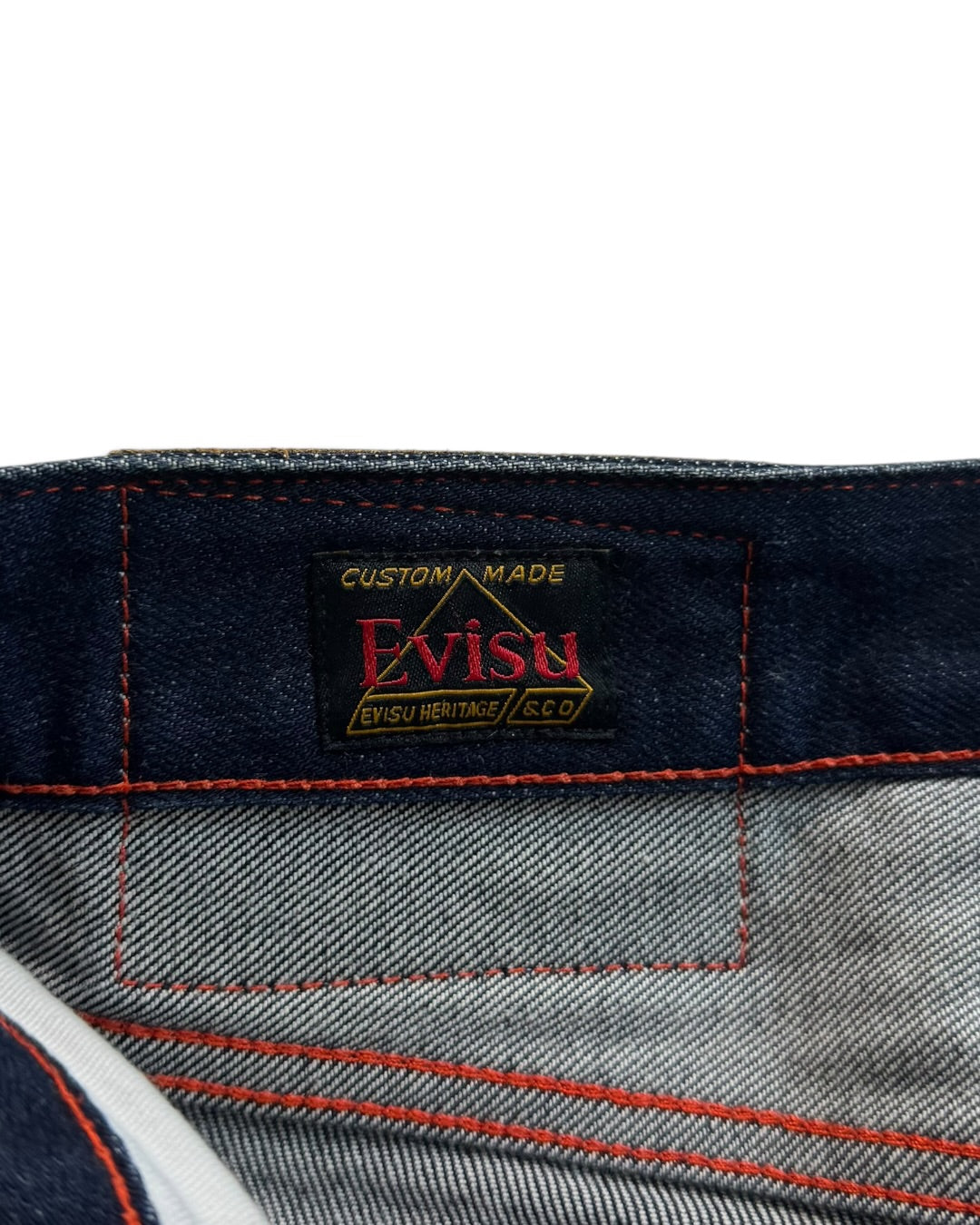 Evisu Daicock Red Selvedge Denim Jeans (S)