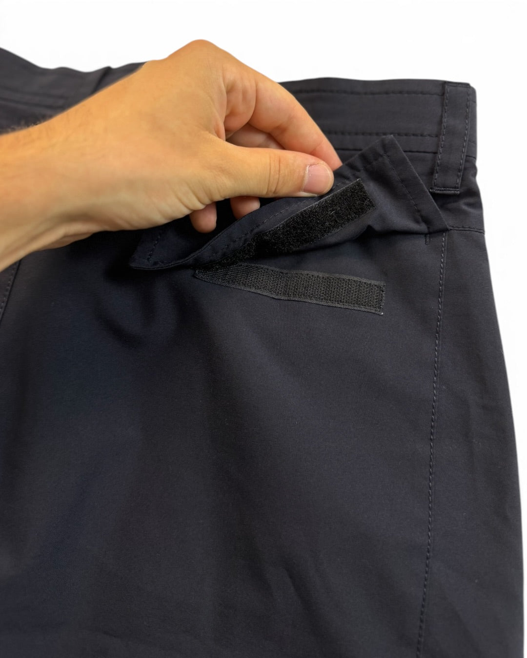 Prada Milano Vintage Blue Navy Nylon Shorts (L)