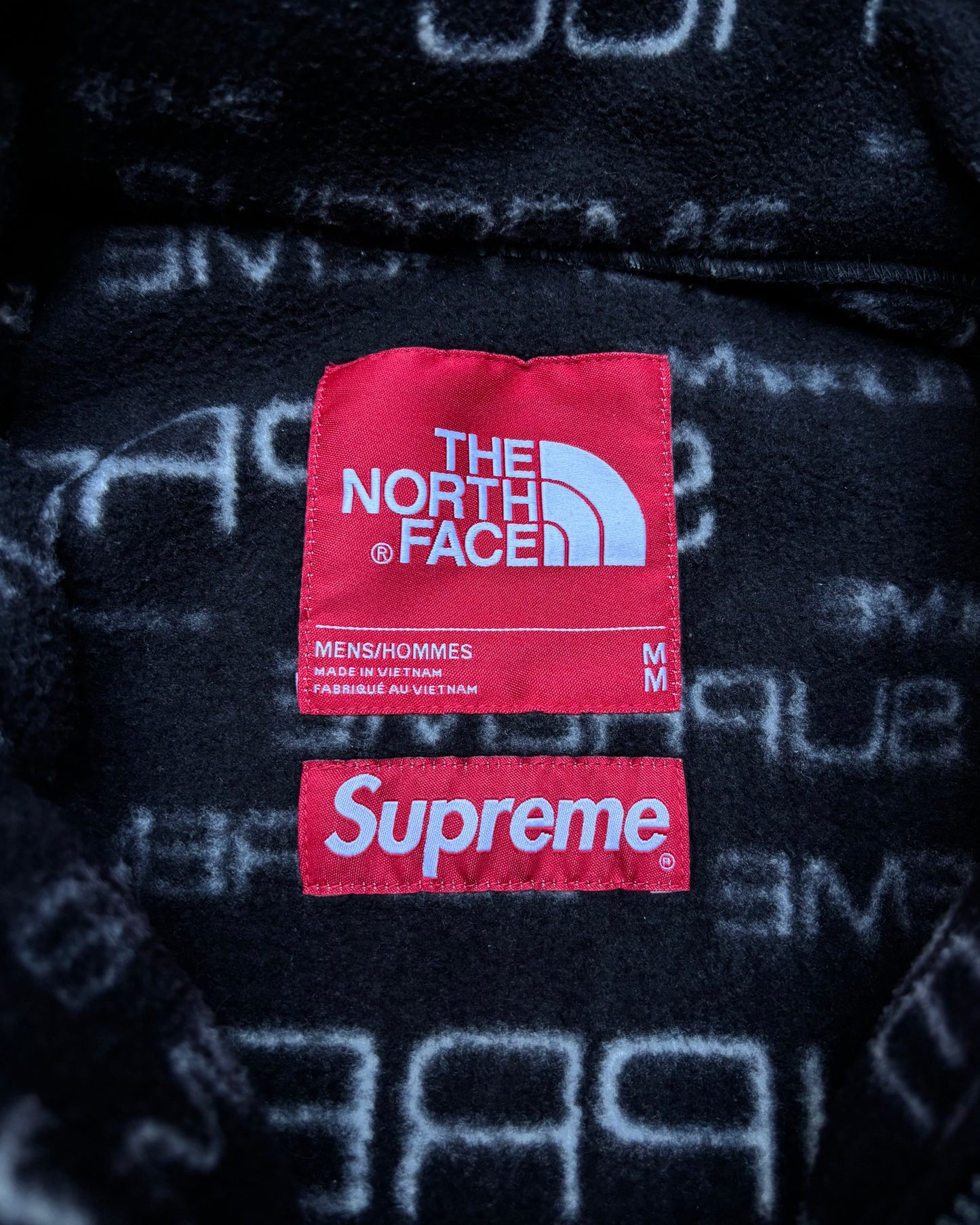 Supreme The North Face Steep Tech Fleece Jacket Black (Medium)