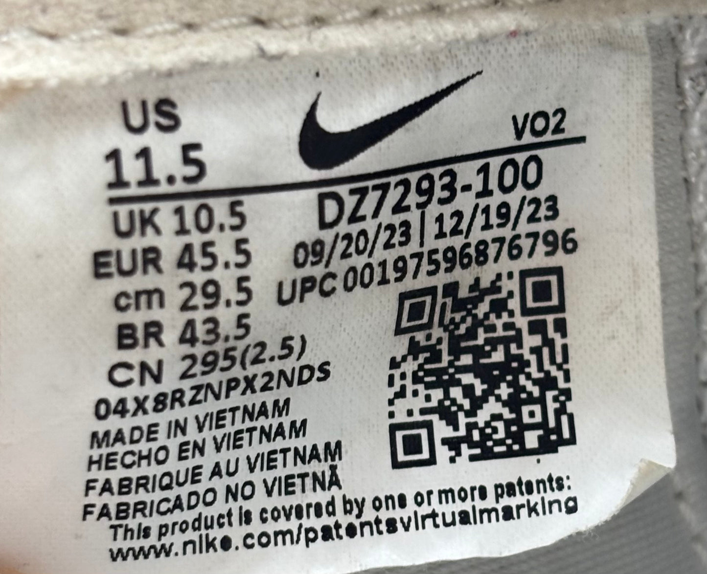 Nike Nocta Hot Step 2 White (45.5 EU / 10.5 UK)