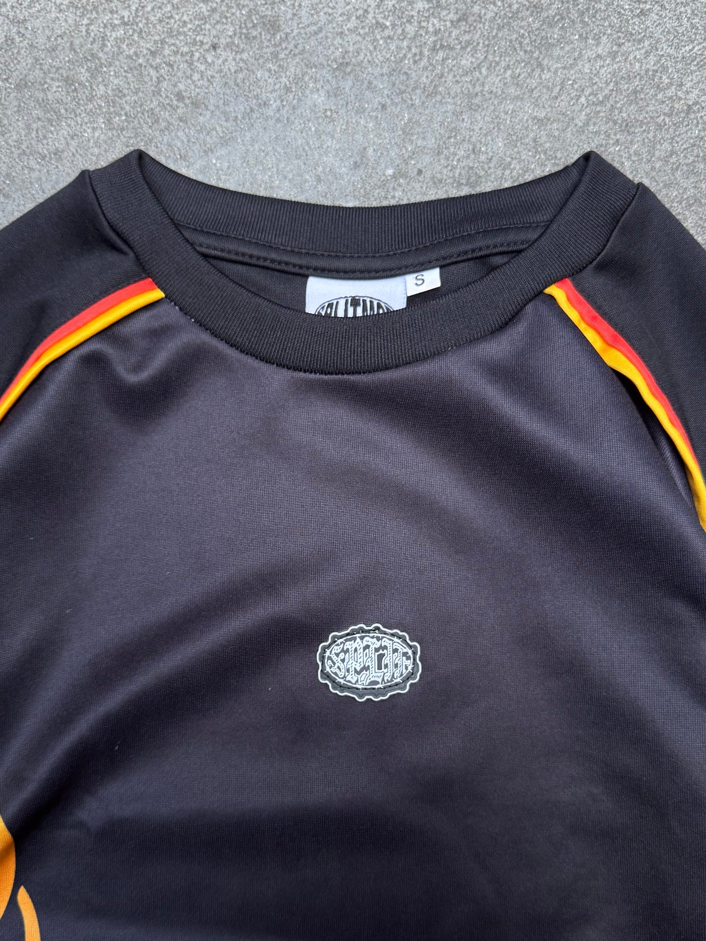 Orange Waves T-Shirt Splitmcr (Small)