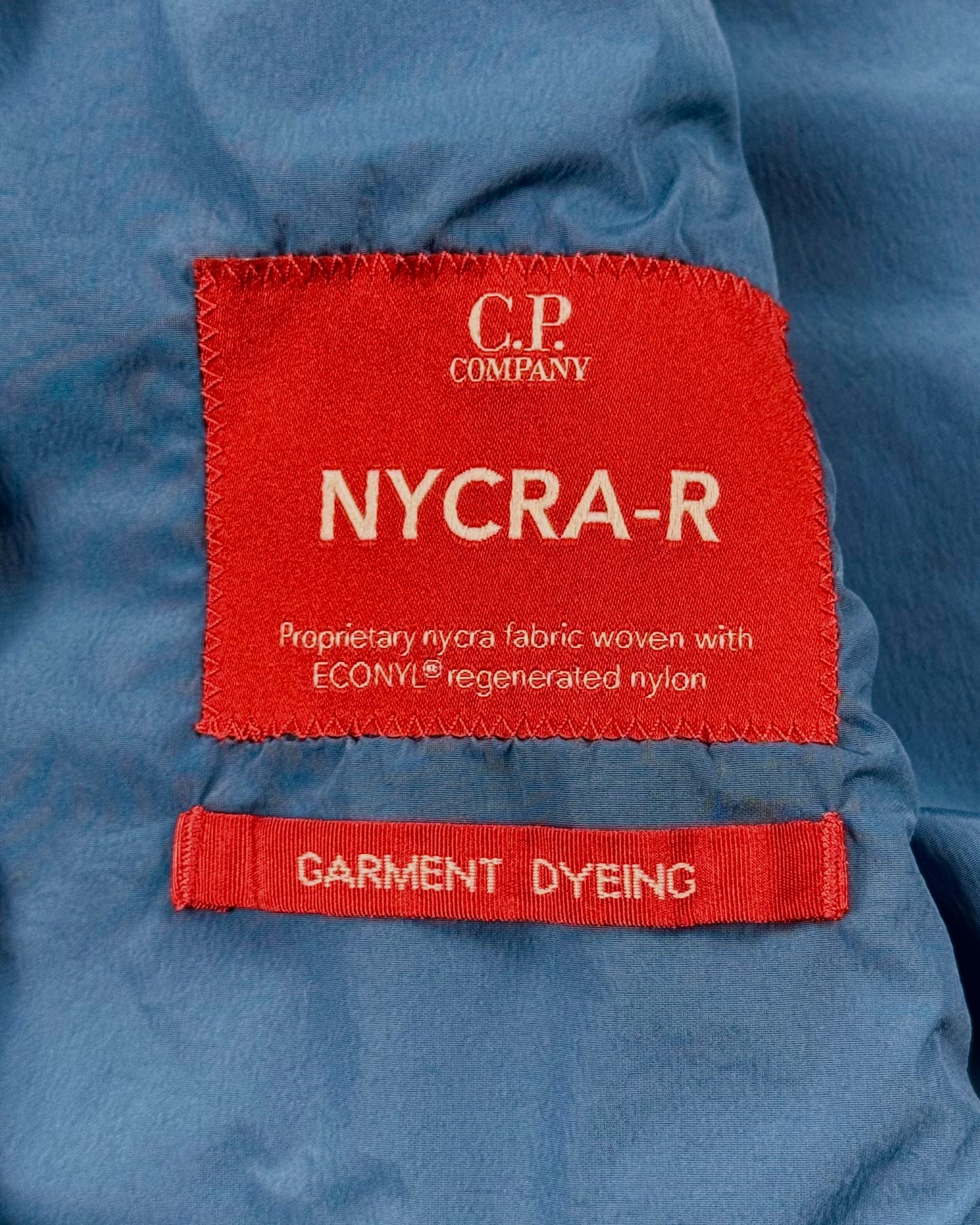 CP Company Nycra-R Bomber Jacket Blue (Large)