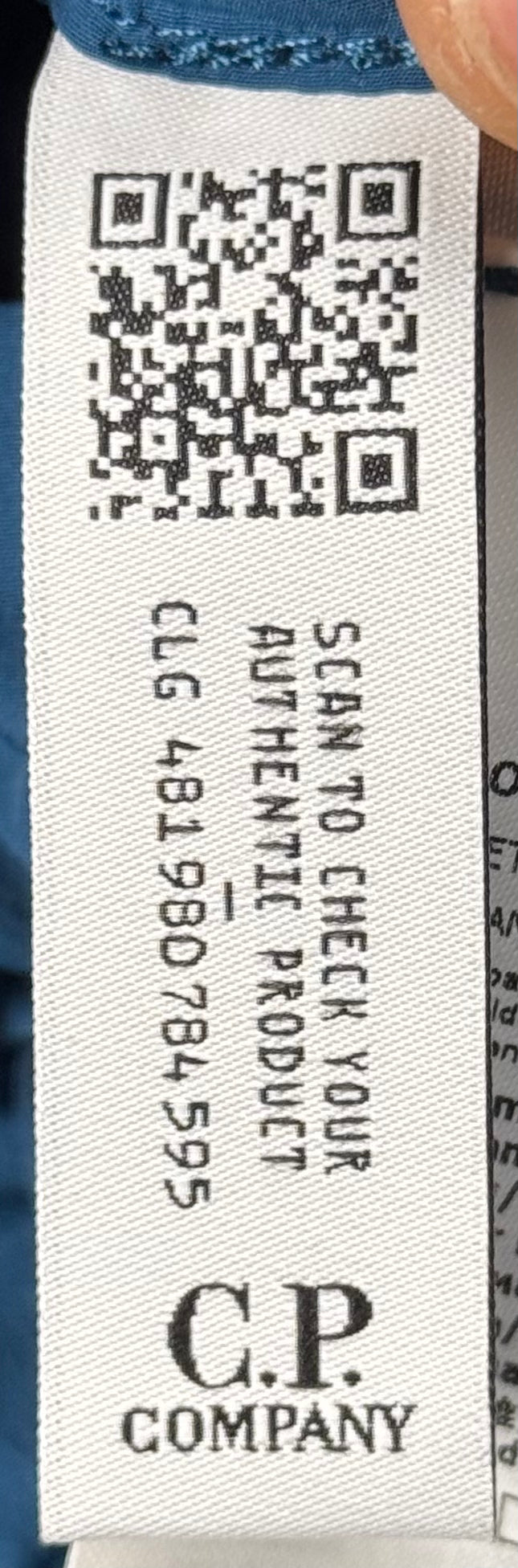 CP Company Nycra-R Bomber Jacket Blue (Large)