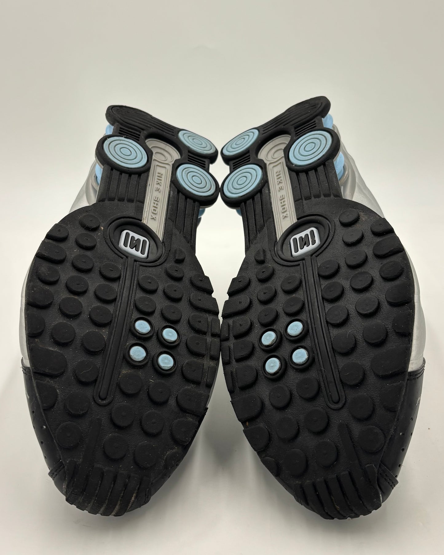 Nike Shox R4 Light Blue Silver (45 EU / 10 UK)